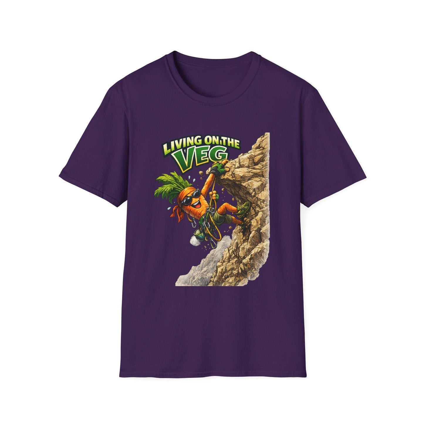 Carrot Living on the Veg T-Shirt - SJM Print Store