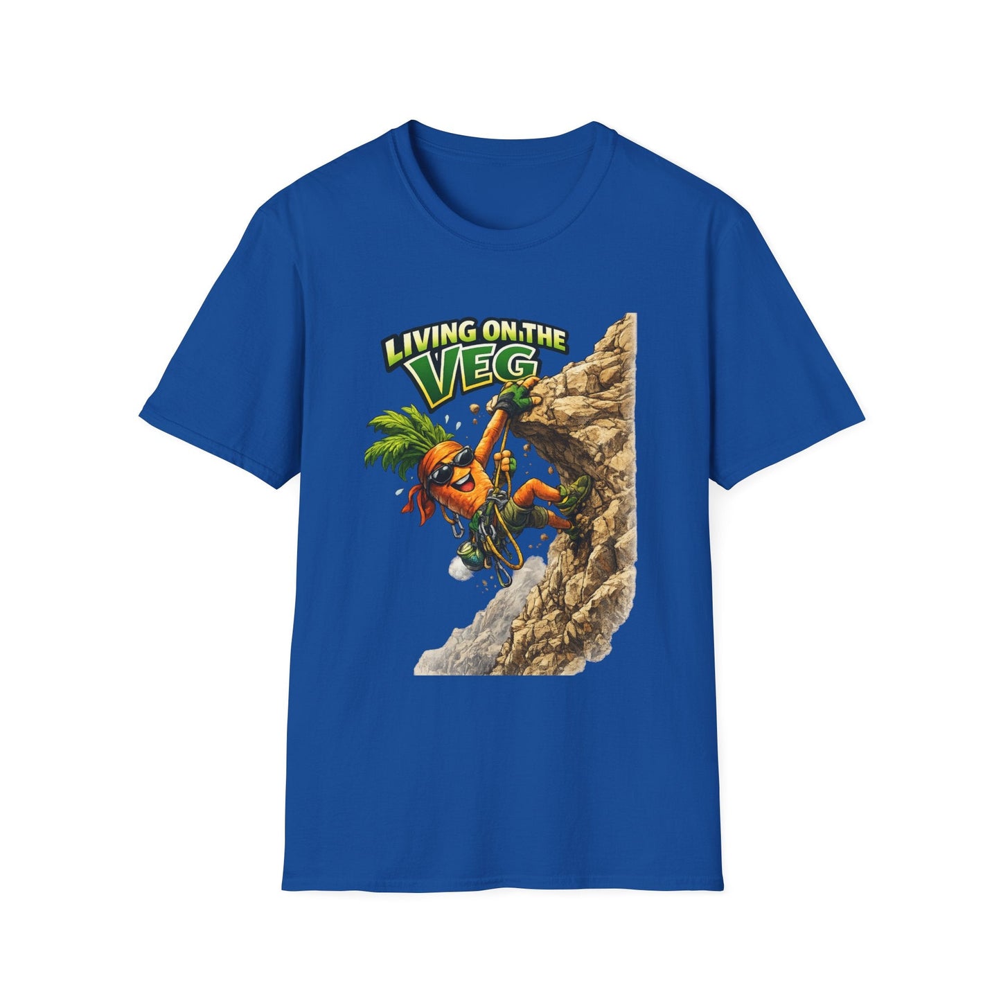 Carrot Living on the Veg T-Shirt - SJM Print Store