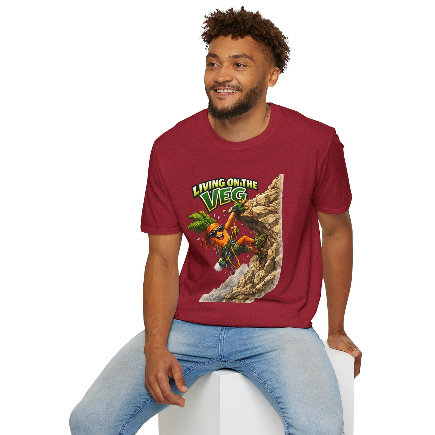 Carrot Living on the Veg T-Shirt - SJM Print Store
