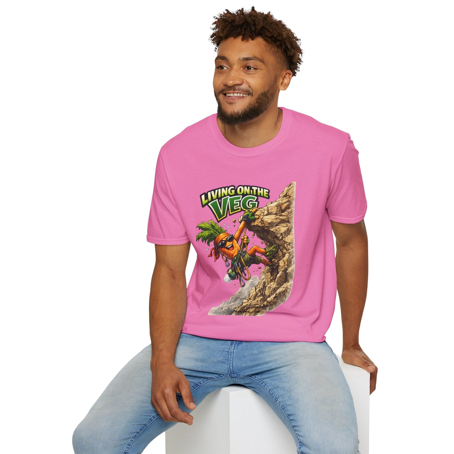 Carrot Living on the Veg T-Shirt - SJM Print Store