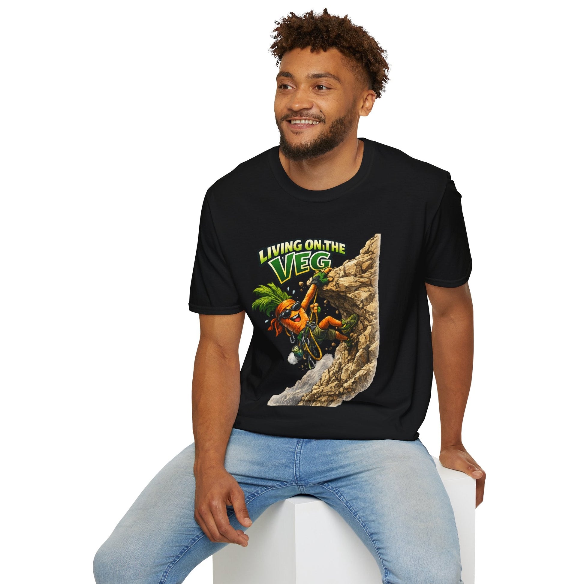 Carrot Living on the Veg T-Shirt - SJM Print Store
