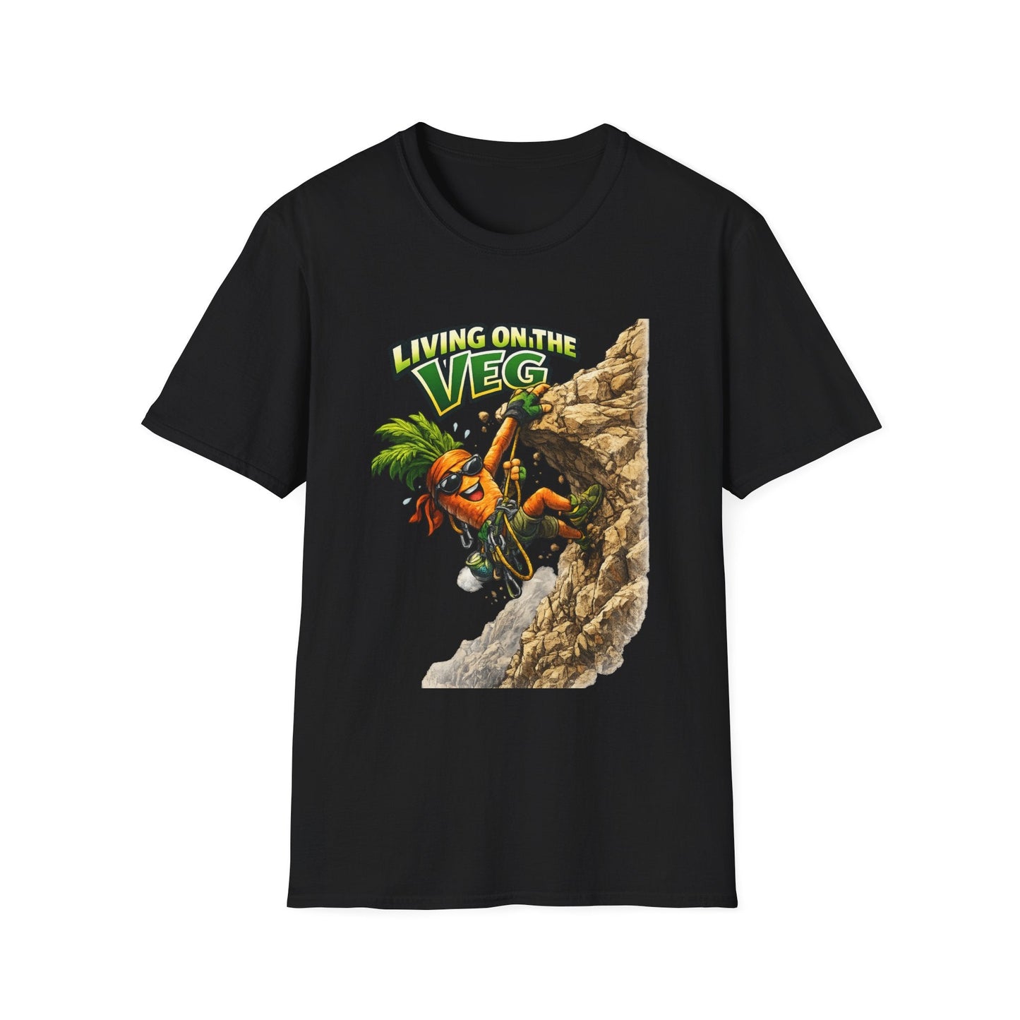 Carrot Living on the Veg T-Shirt - SJM Print Store