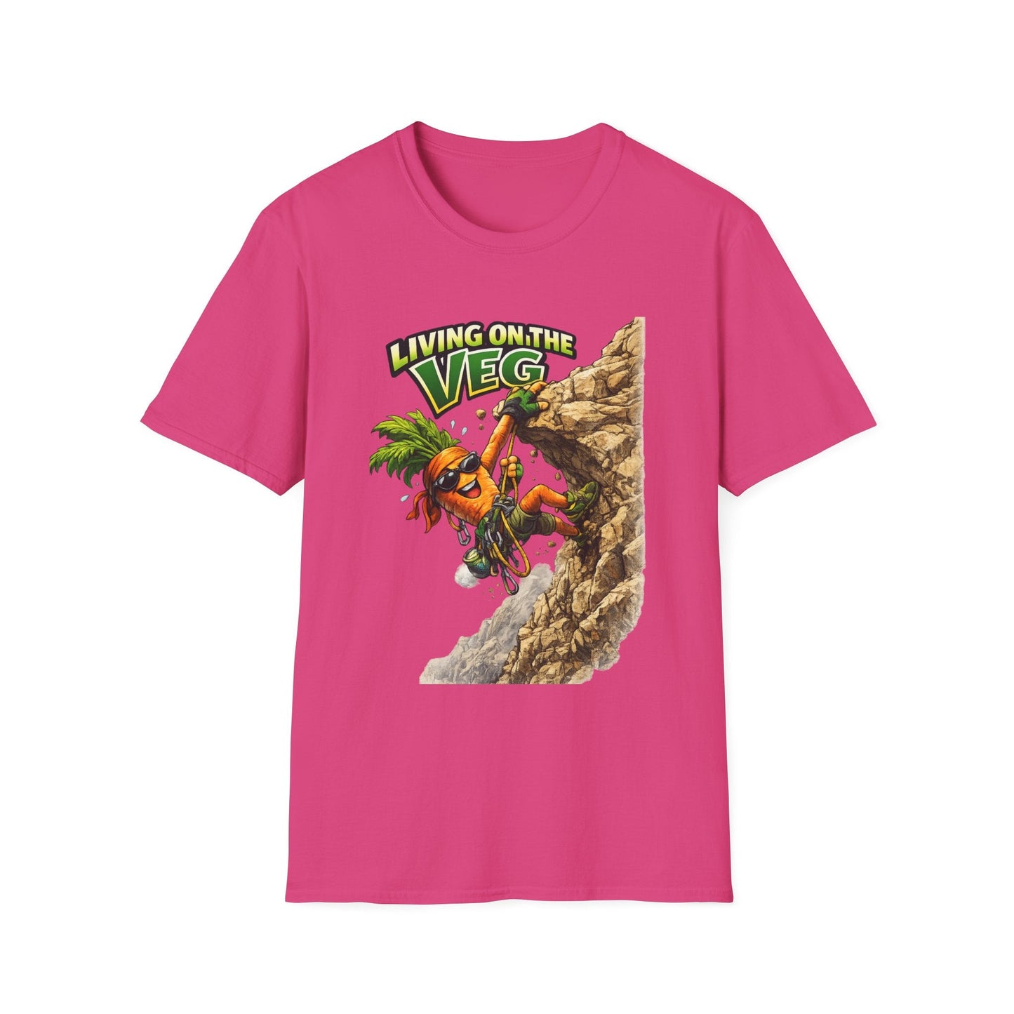 Carrot Living on the Veg T-Shirt - SJM Print Store