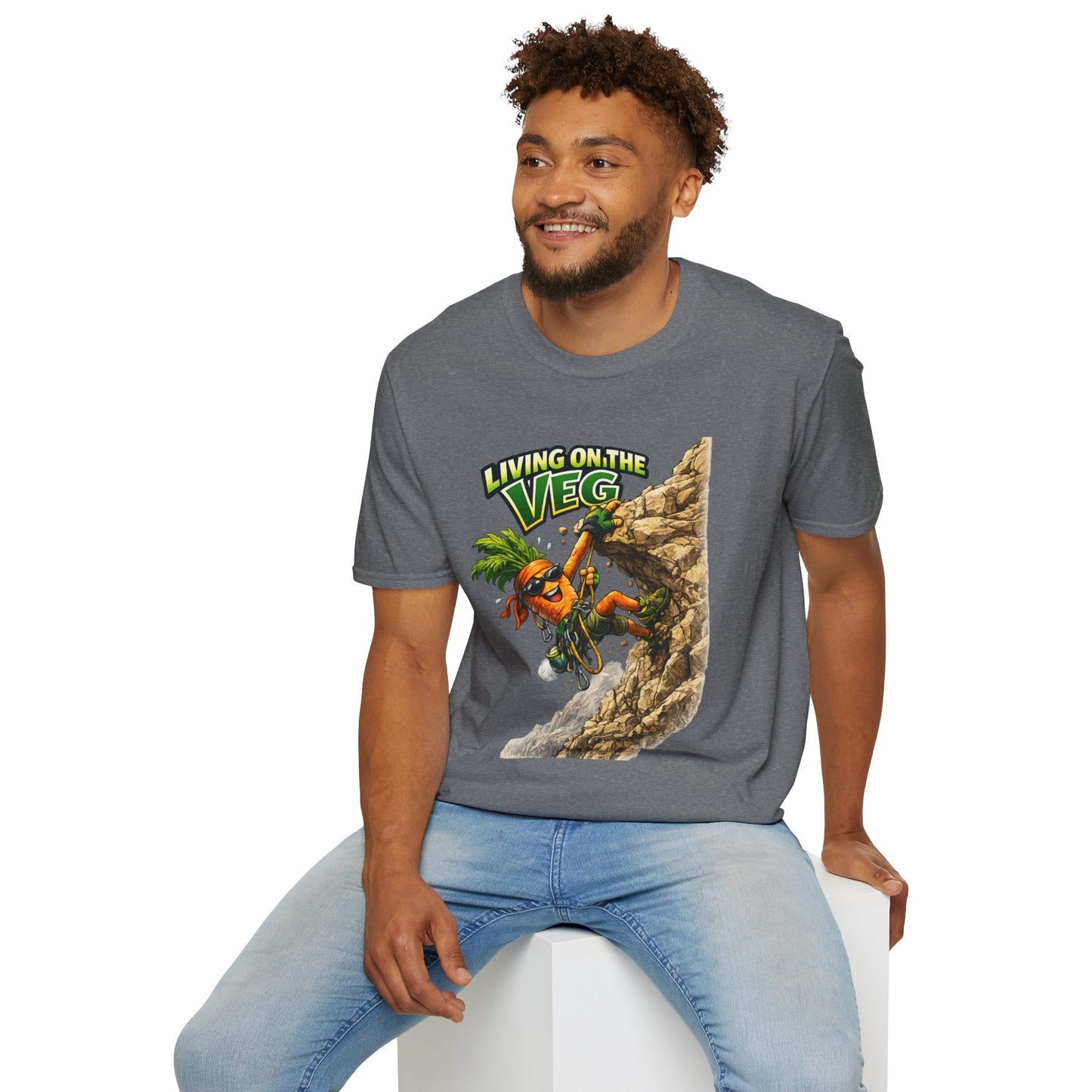 Carrot Living on the Veg T-Shirt - SJM Print Store
