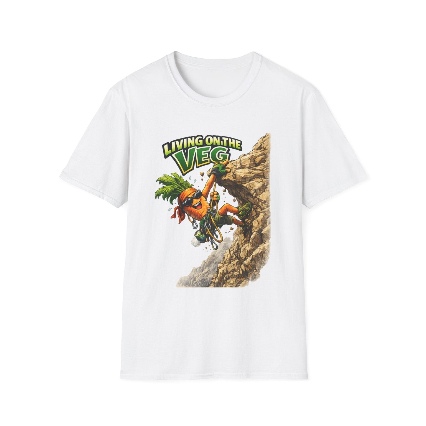 Carrot Living on the Veg T-Shirt - SJM Print Store