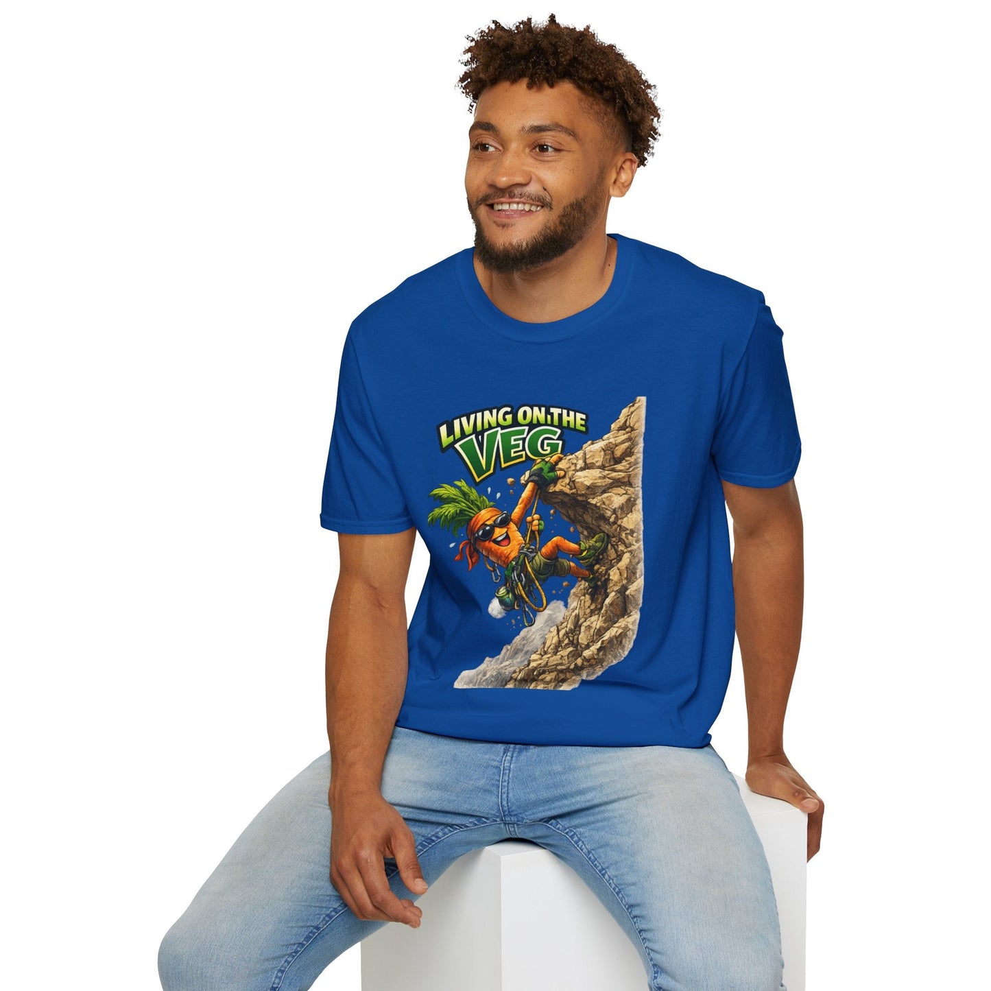 Carrot Living on the Veg T-Shirt - SJM Print Store