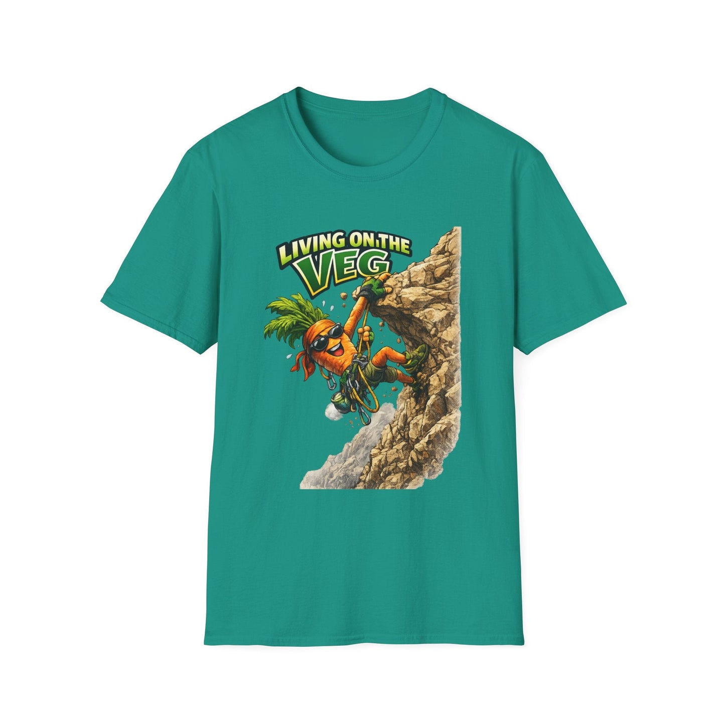 Carrot Living on the Veg T-Shirt - SJM Print Store