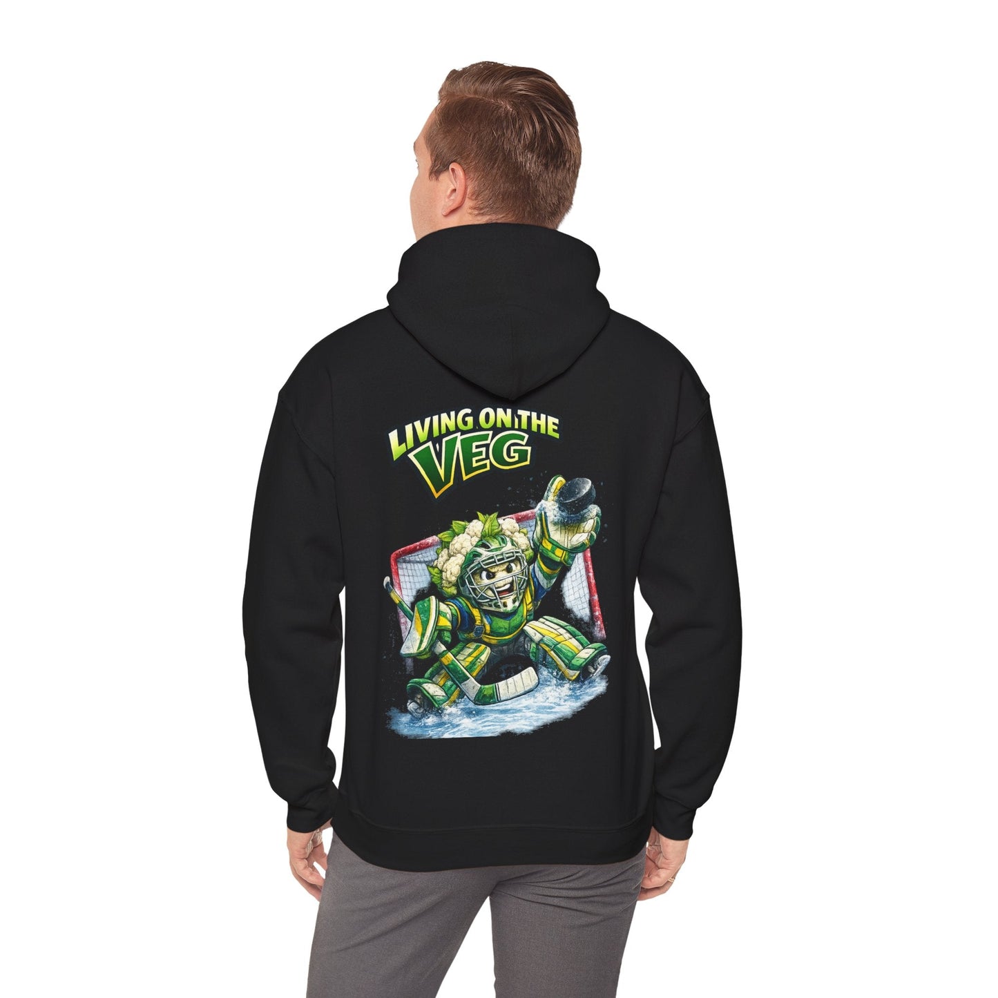Cauliflower Ice Hockey Hoodie - SJM Print Store
