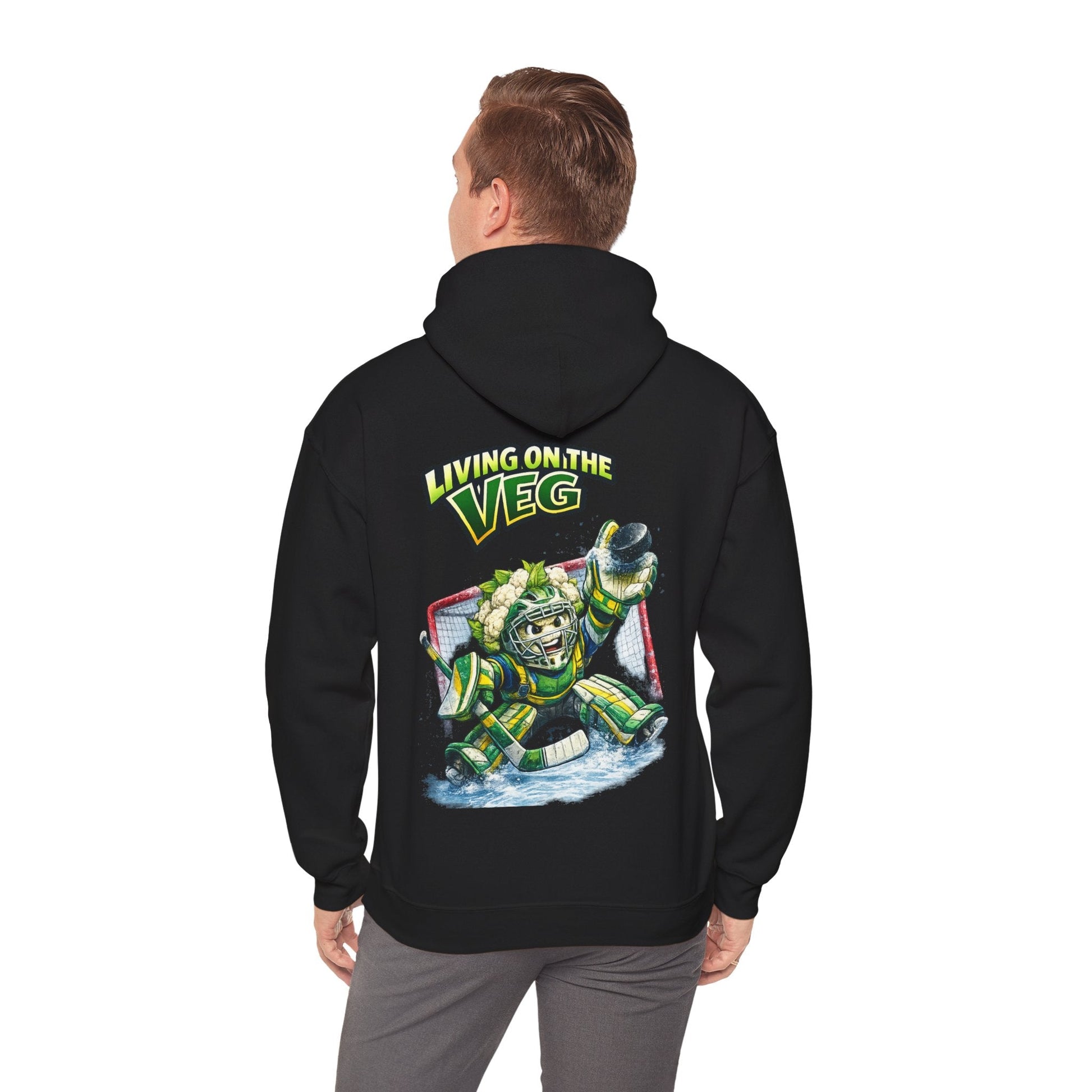 Cauliflower Ice Hockey Hoodie - SJM Print Store