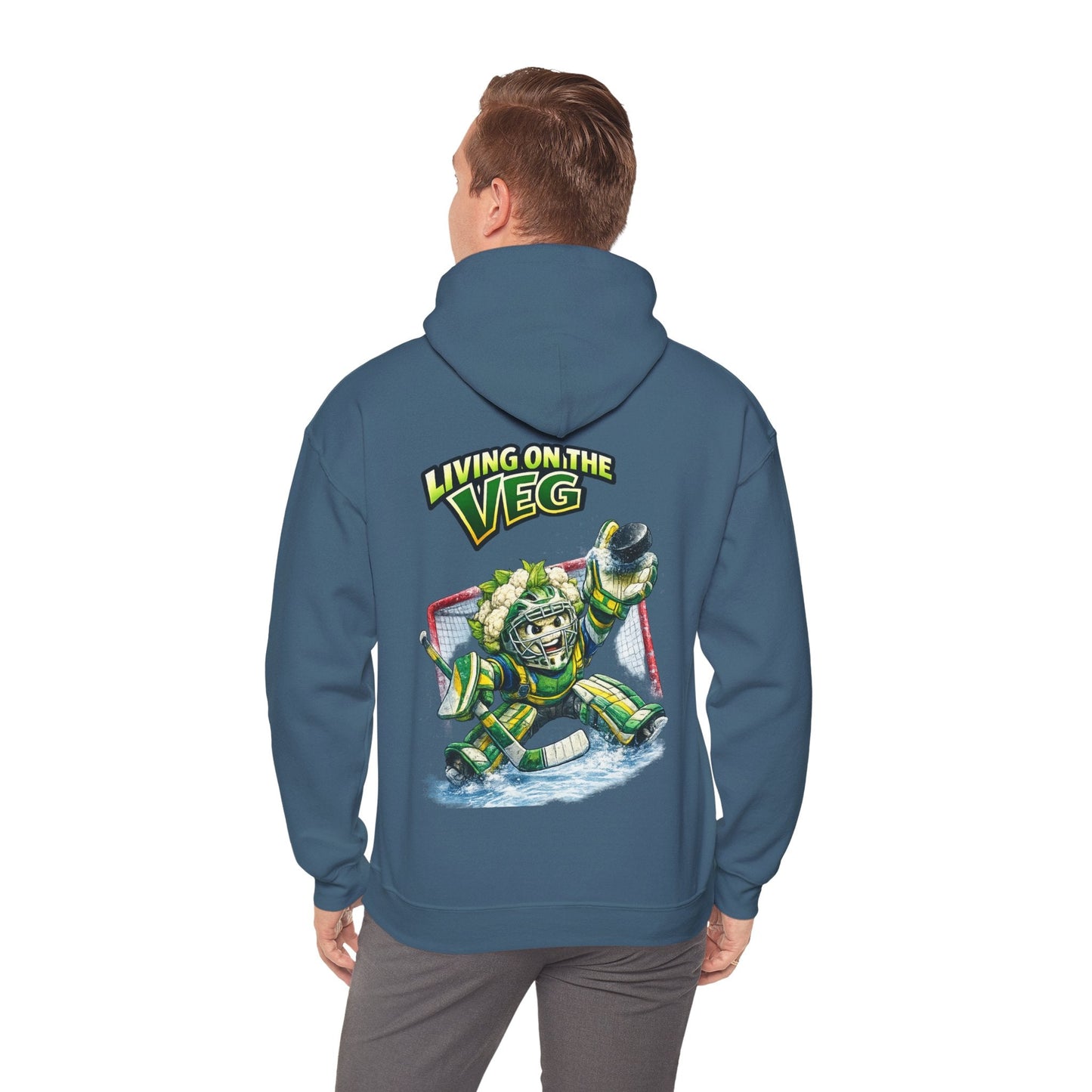 Cauliflower Ice Hockey Hoodie - SJM Print Store