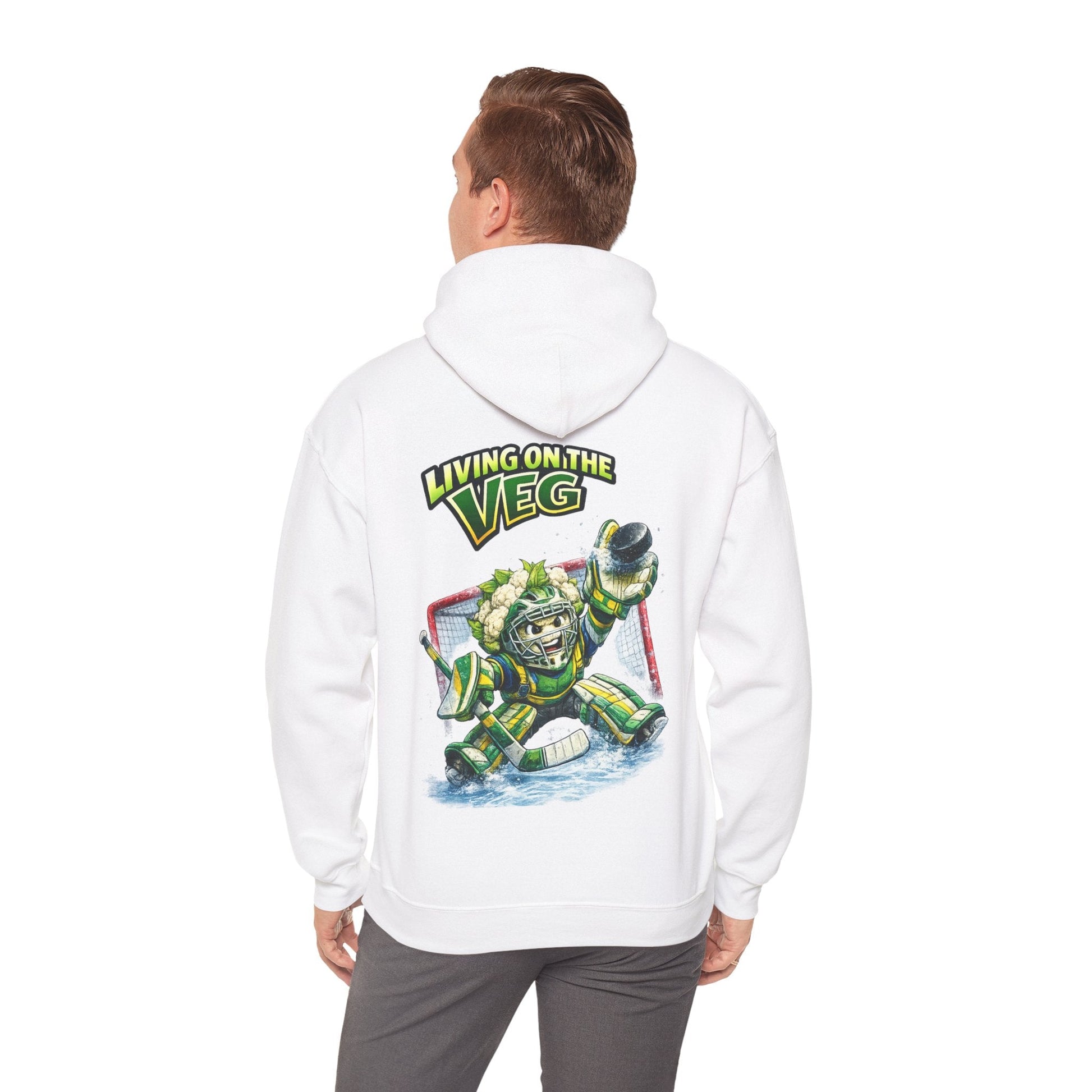 Cauliflower Ice Hockey Hoodie - SJM Print Store