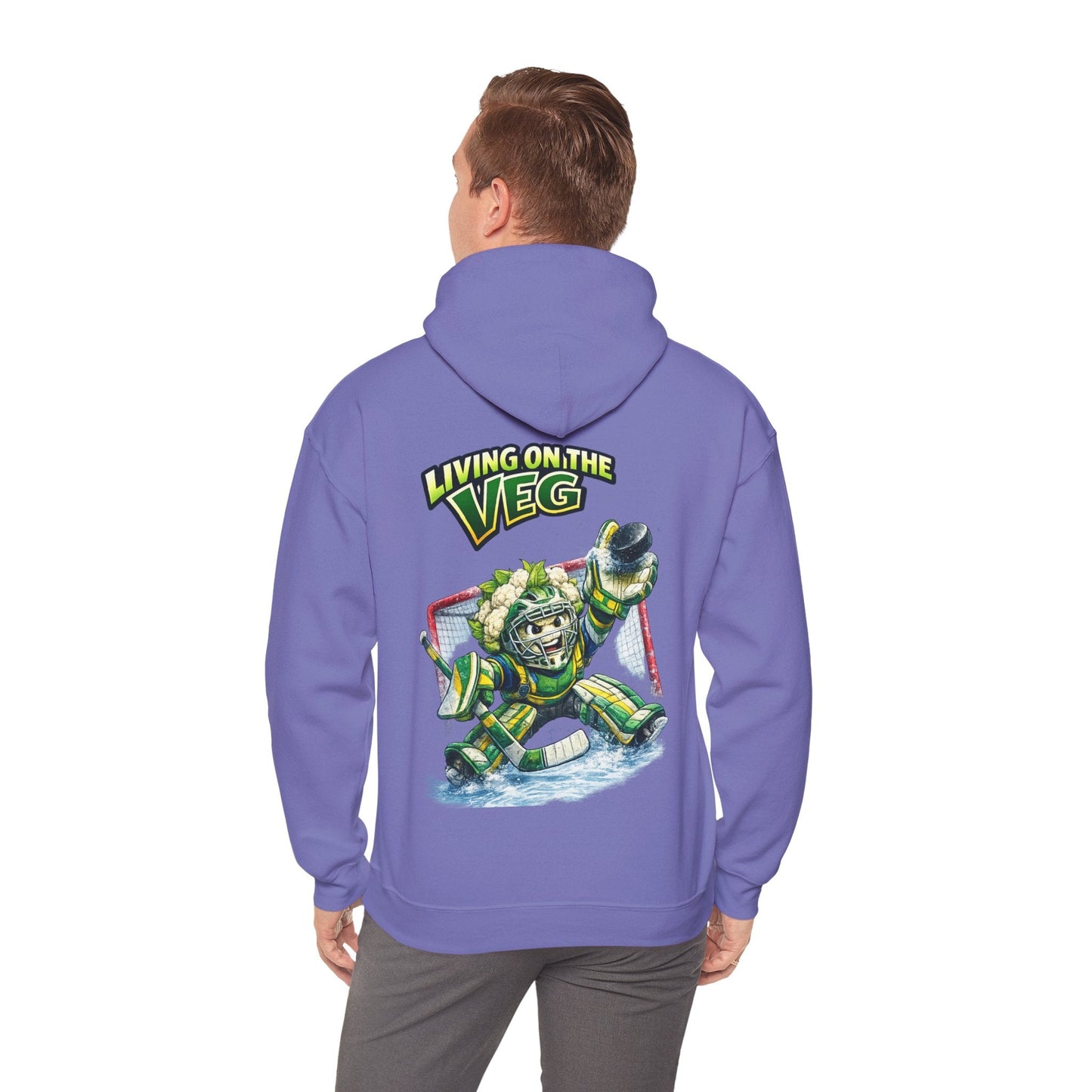 Cauliflower Ice Hockey Hoodie - SJM Print Store