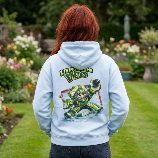 Cauliflower Ice Hockey Hoodie - SJM Print Store
