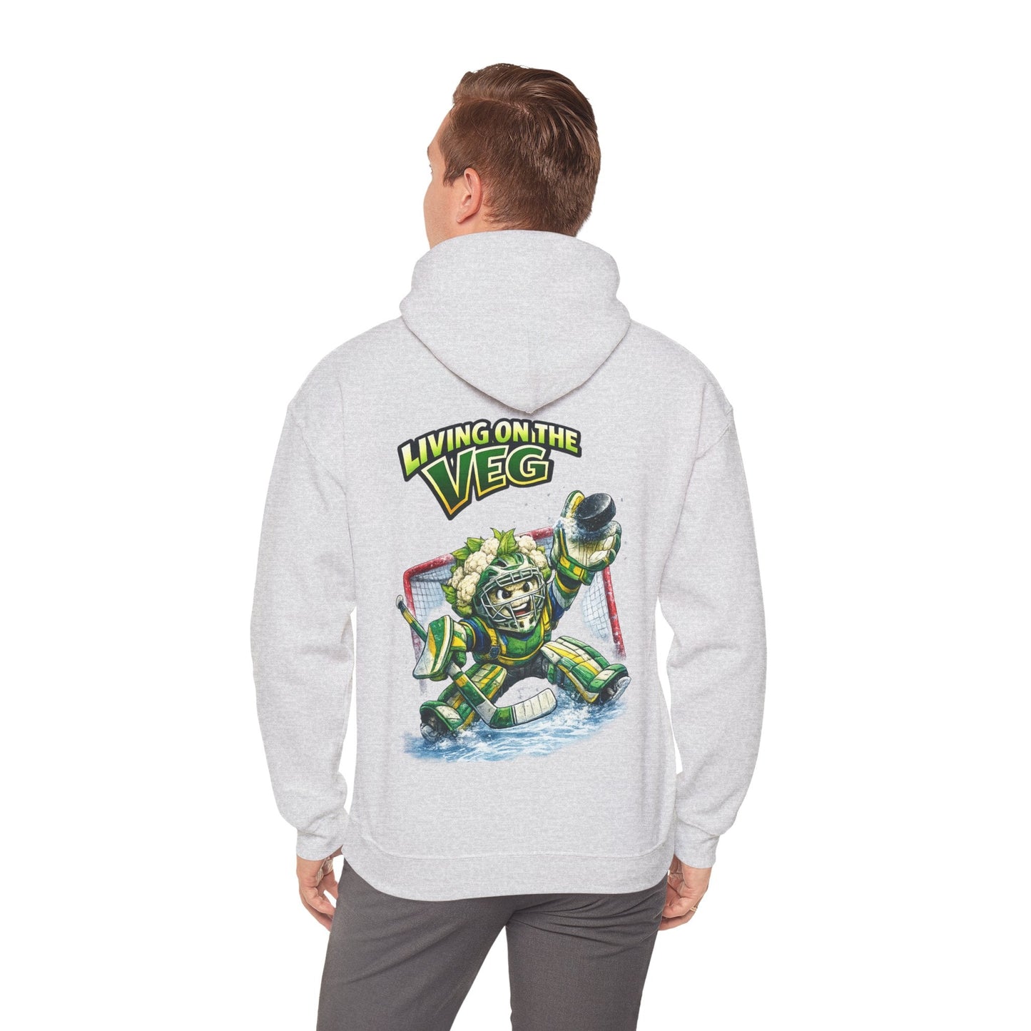 Cauliflower Ice Hockey Hoodie - SJM Print Store