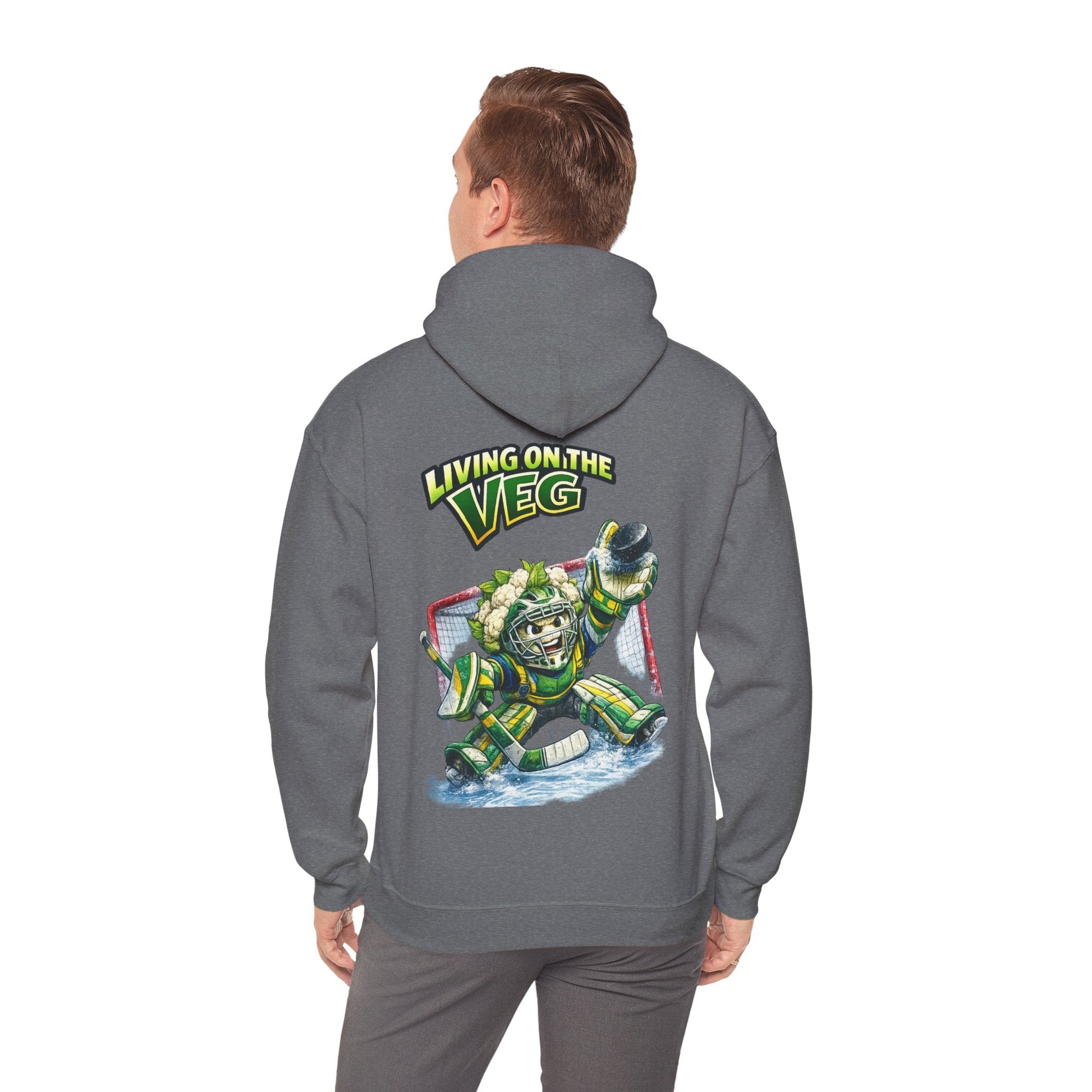 Cauliflower Ice Hockey Hoodie - SJM Print Store