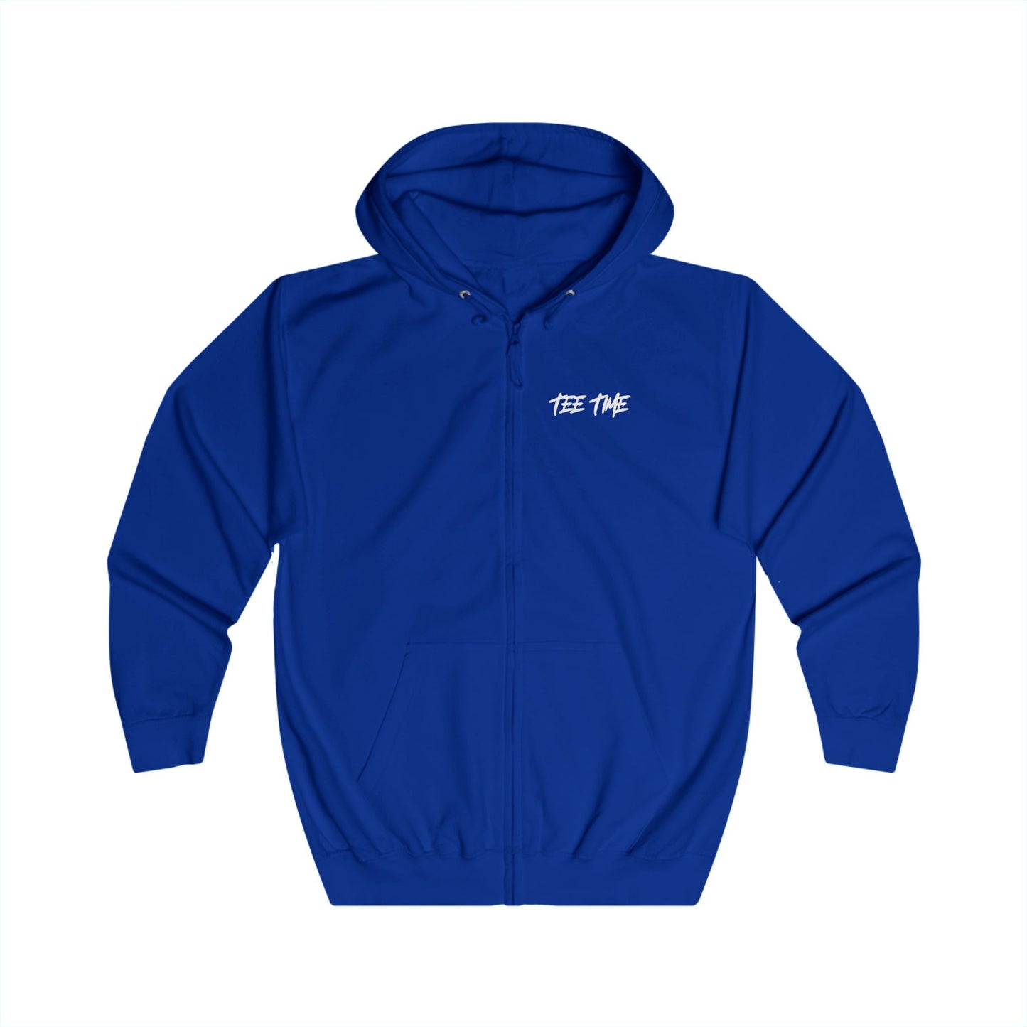 Chasing Birdies Tee Time Full - Zip Hoodie â€“ Double - Sided print - SJM Print Store