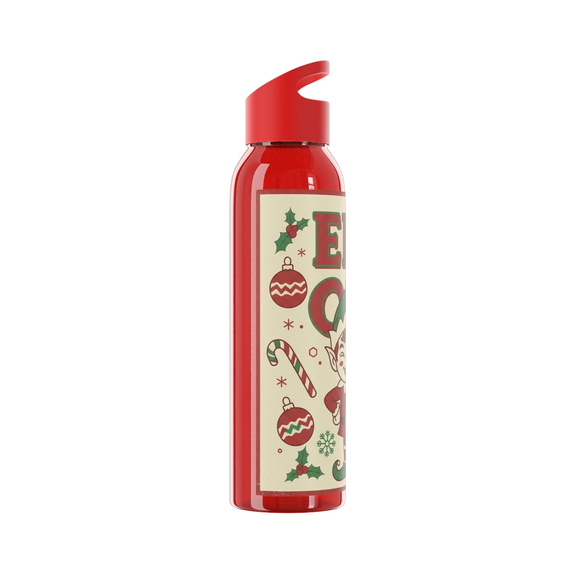 Christmas Elf Water Bottle - SJM Print Store