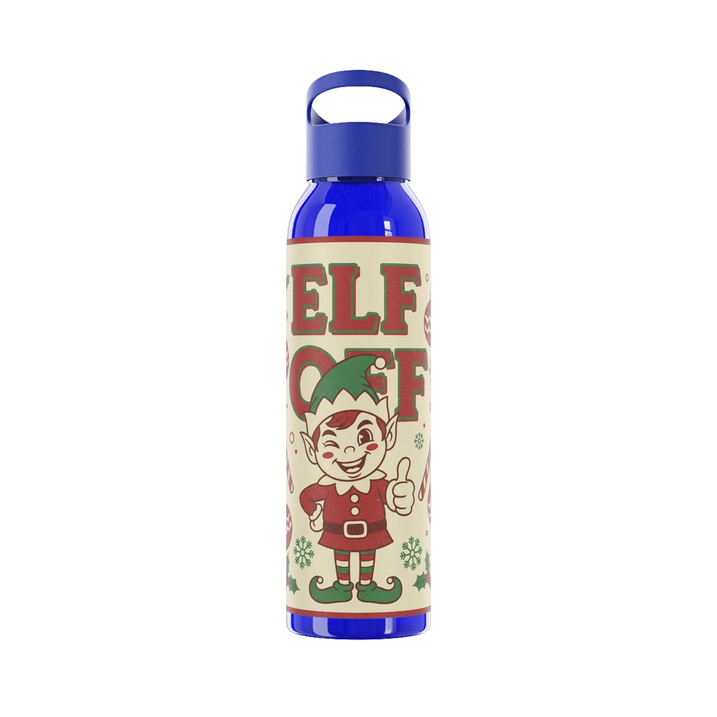Christmas Elf Water Bottle - SJM Print Store