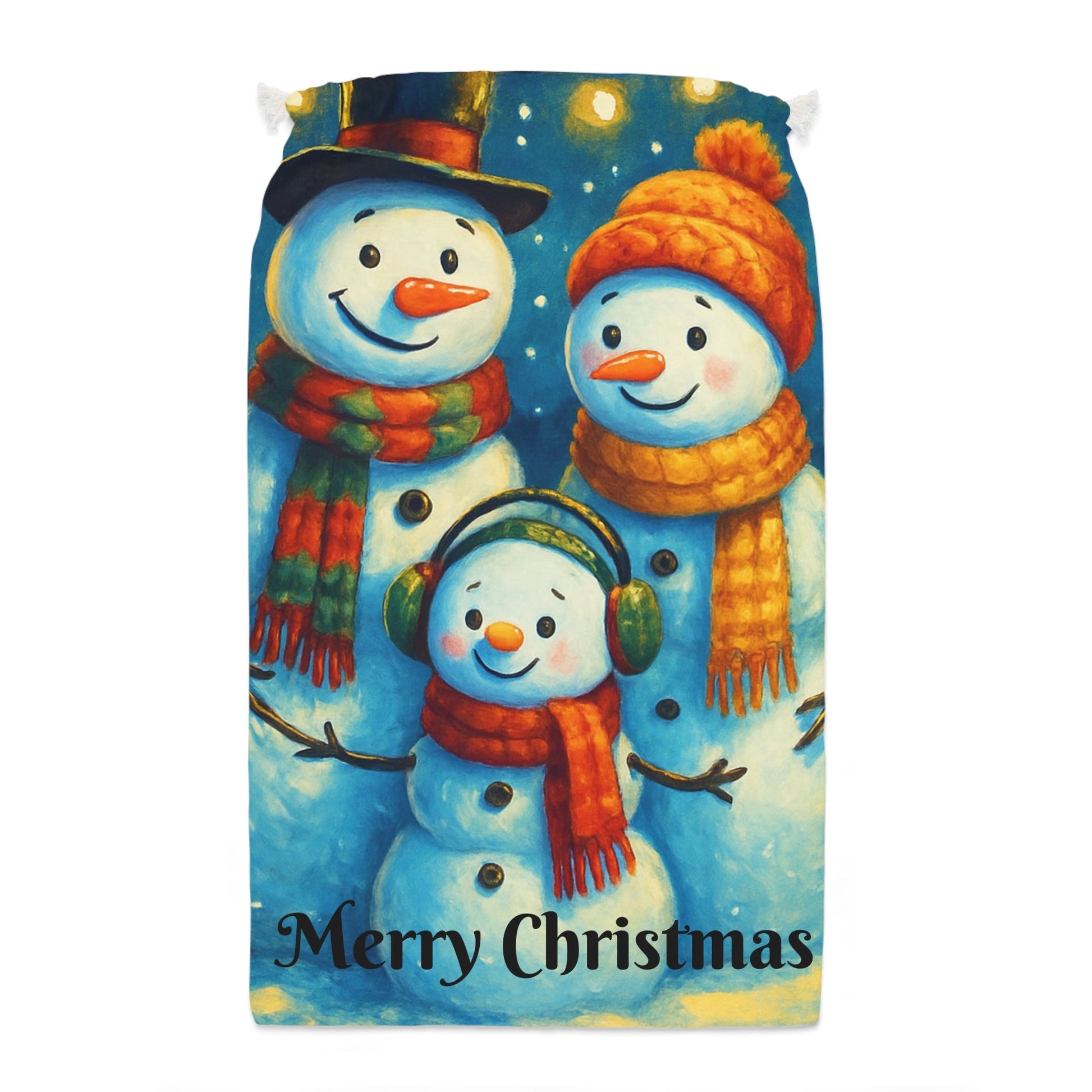Christmas Snowman Gift Sack - SJM Print Store