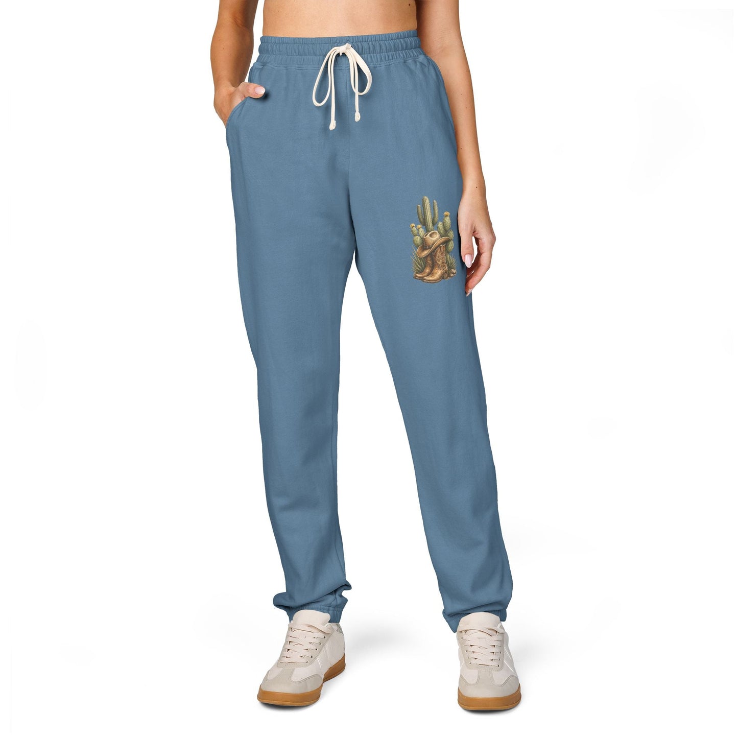 Country Cactus Sweatpants Fleece Joggers - SJM Print Store
