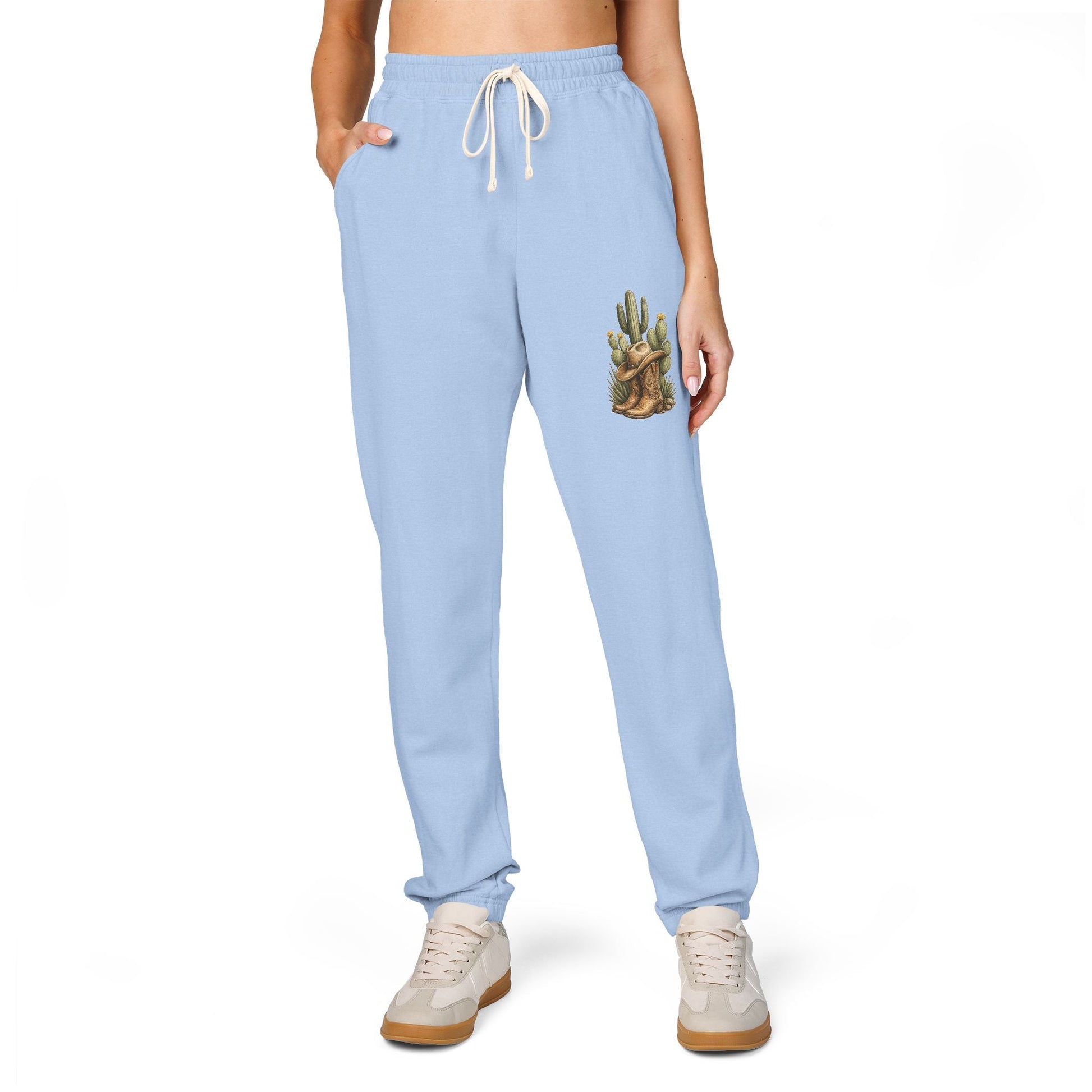 Country Cactus Sweatpants Fleece Joggers - SJM Print Store