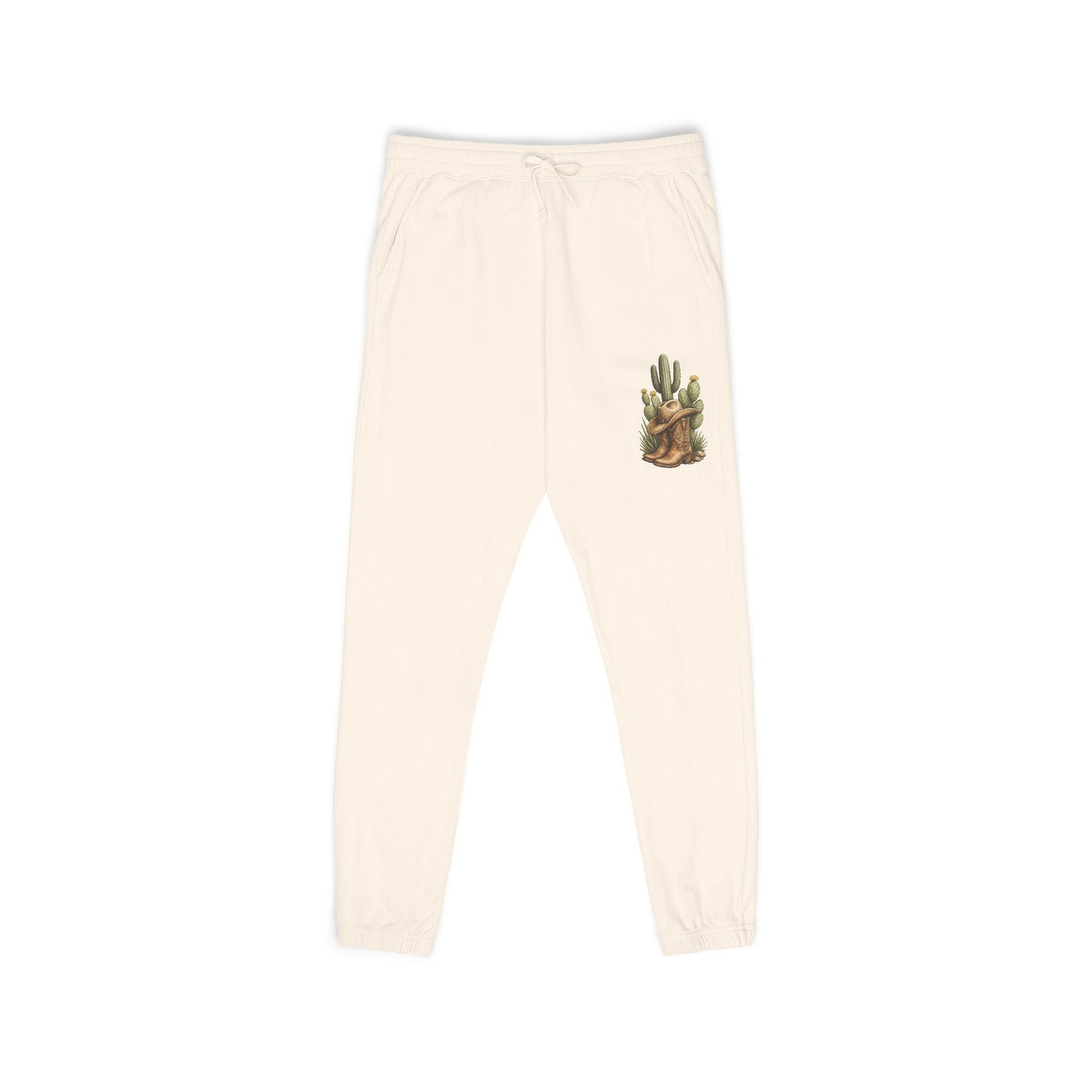 Country Cactus Sweatpants Fleece Joggers - SJM Print Store