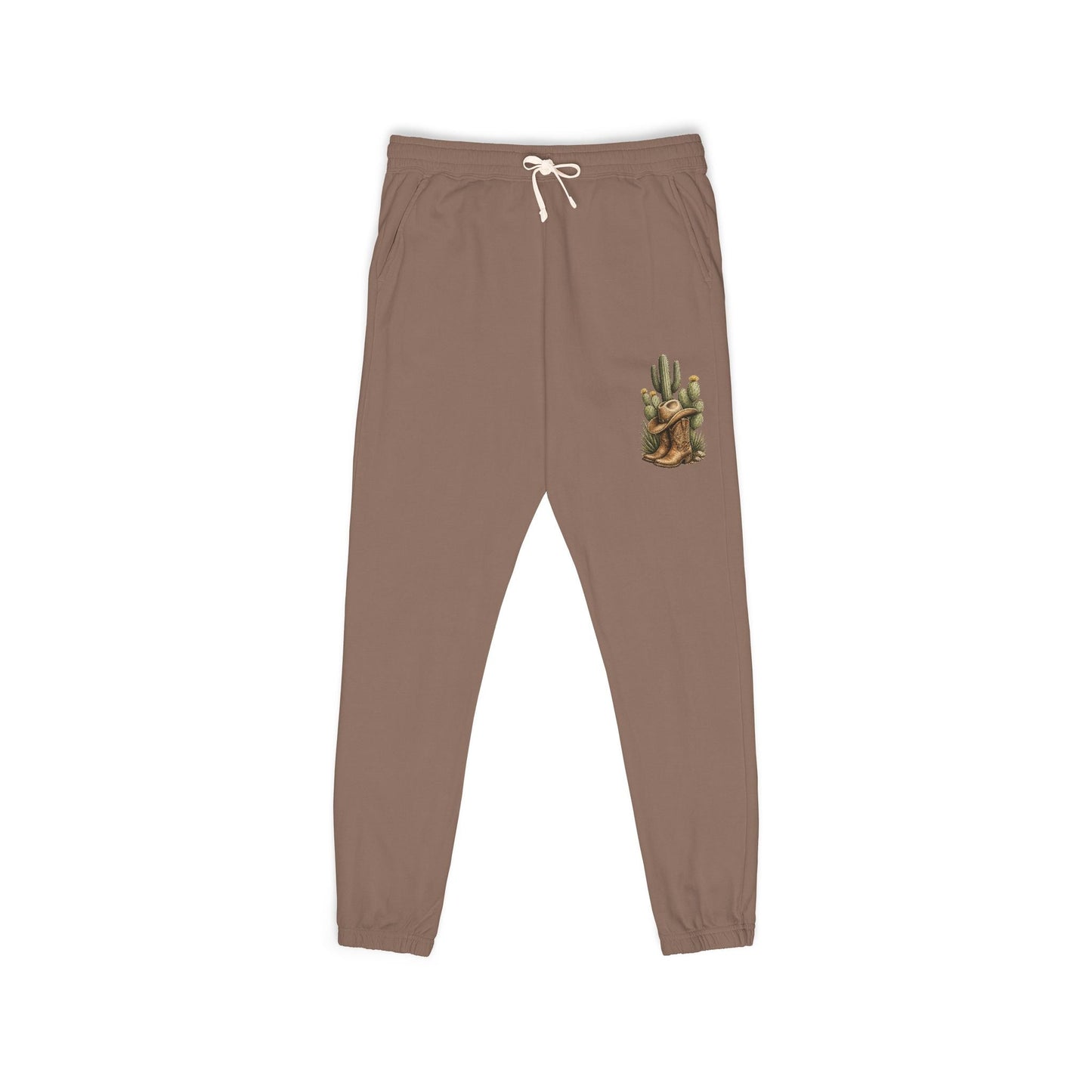 Country Cactus Sweatpants Fleece Joggers - SJM Print Store