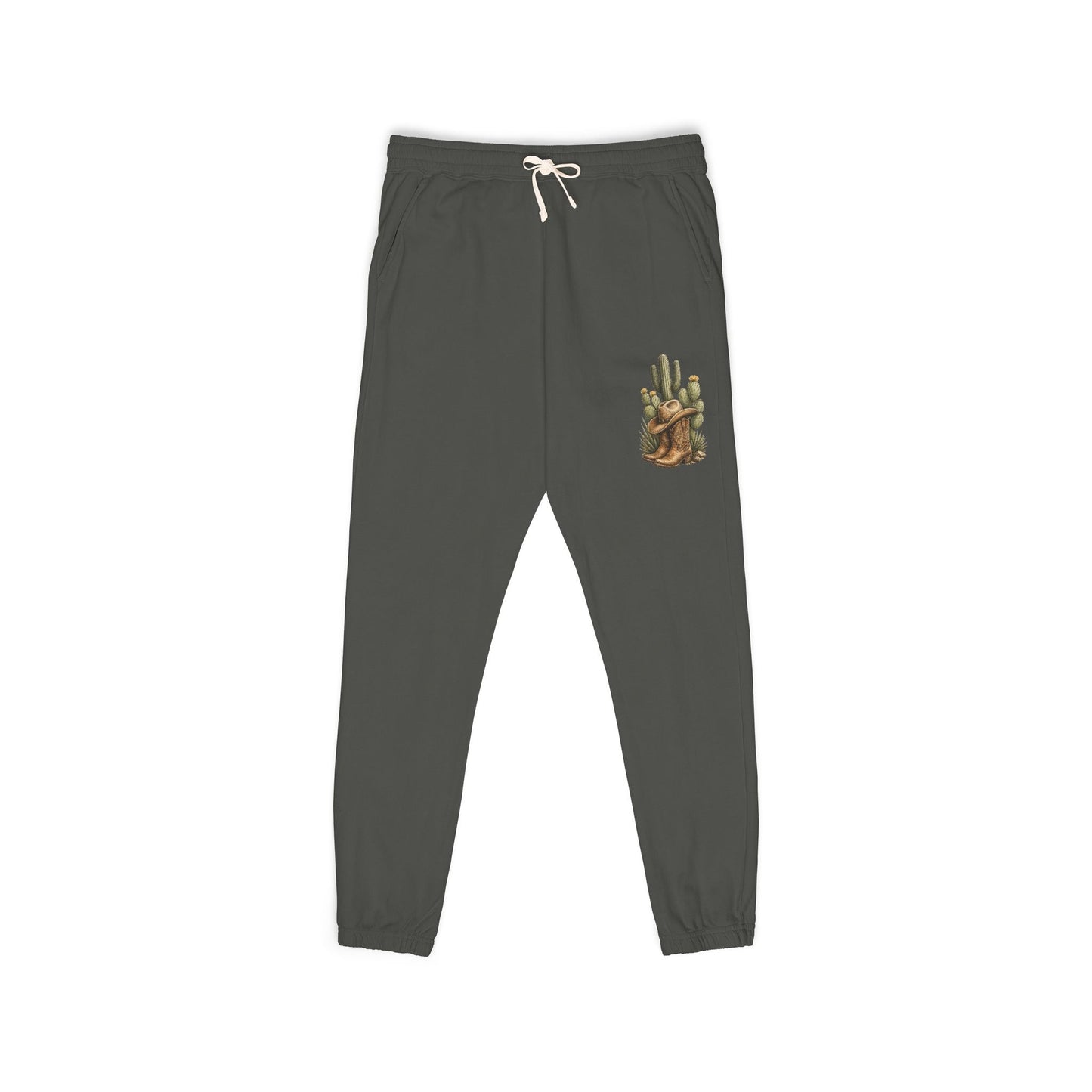 Country Cactus Sweatpants Fleece Joggers - SJM Print Store