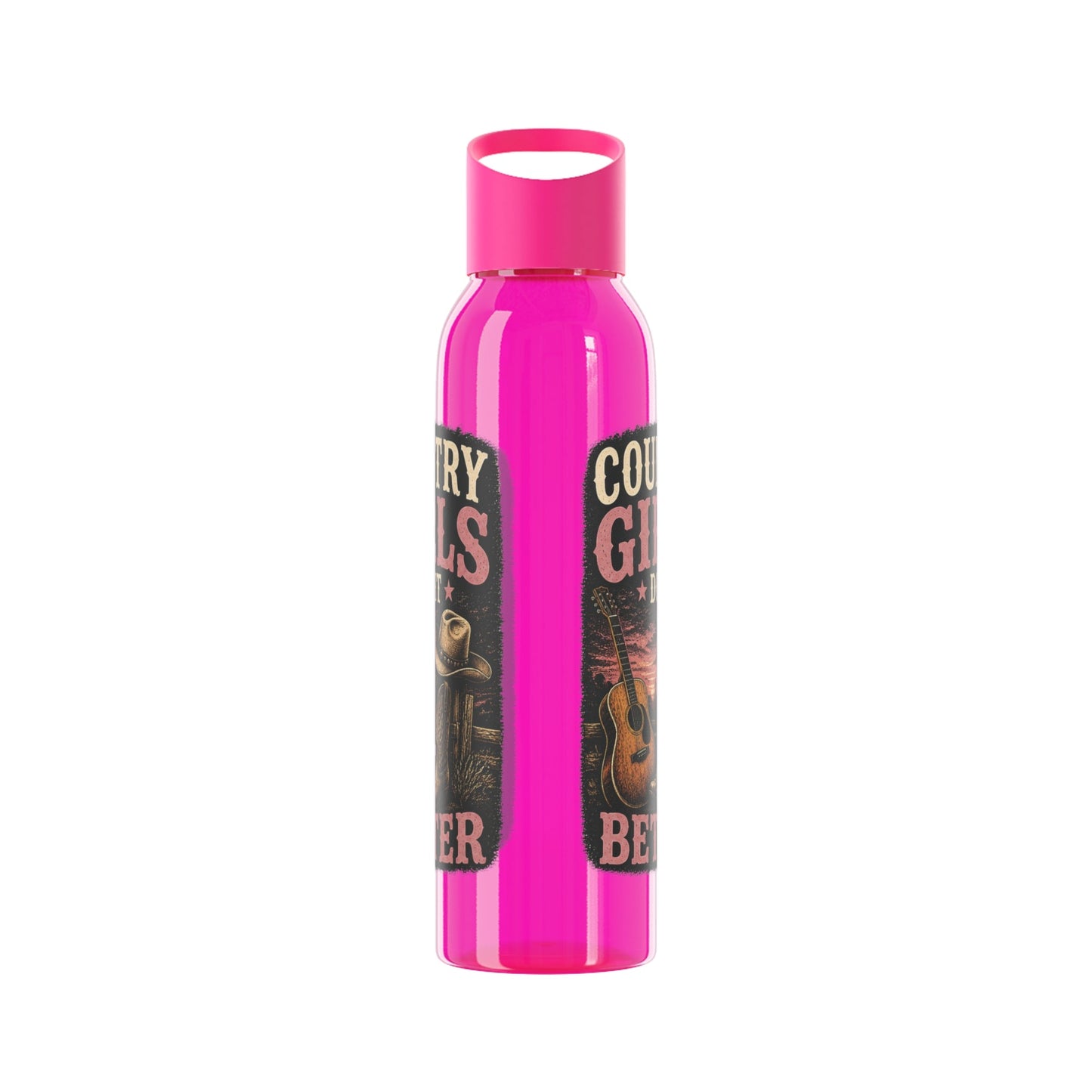 Country Girl Do It Better Water Bottle - SJM Print Store
