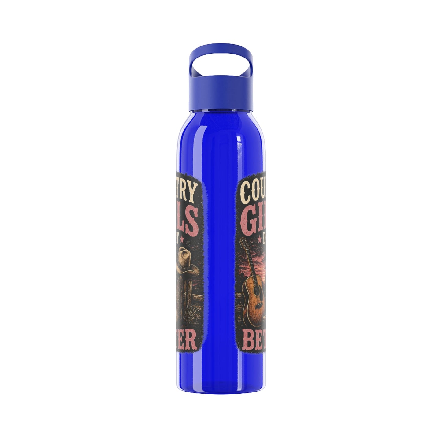 Country Girl Do It Better Water Bottle - SJM Print Store