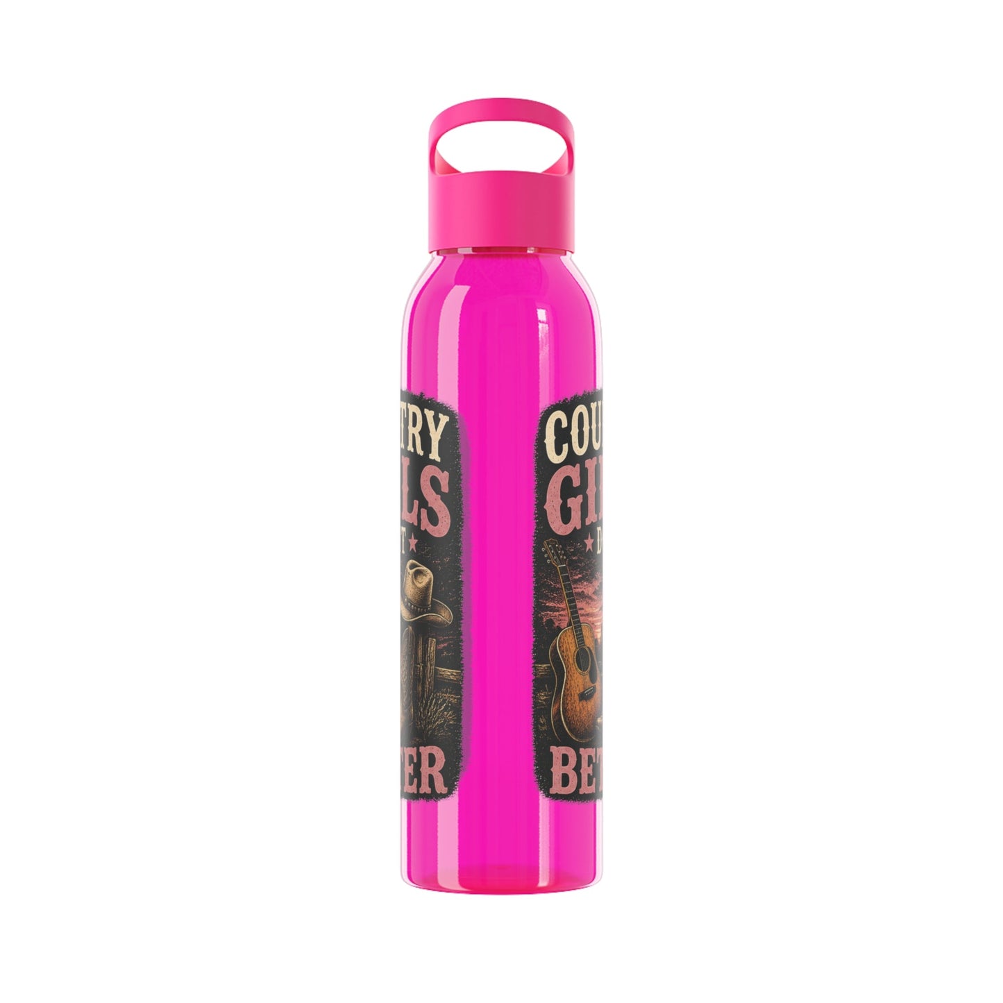 Country Girl Do It Better Water Bottle - SJM Print Store