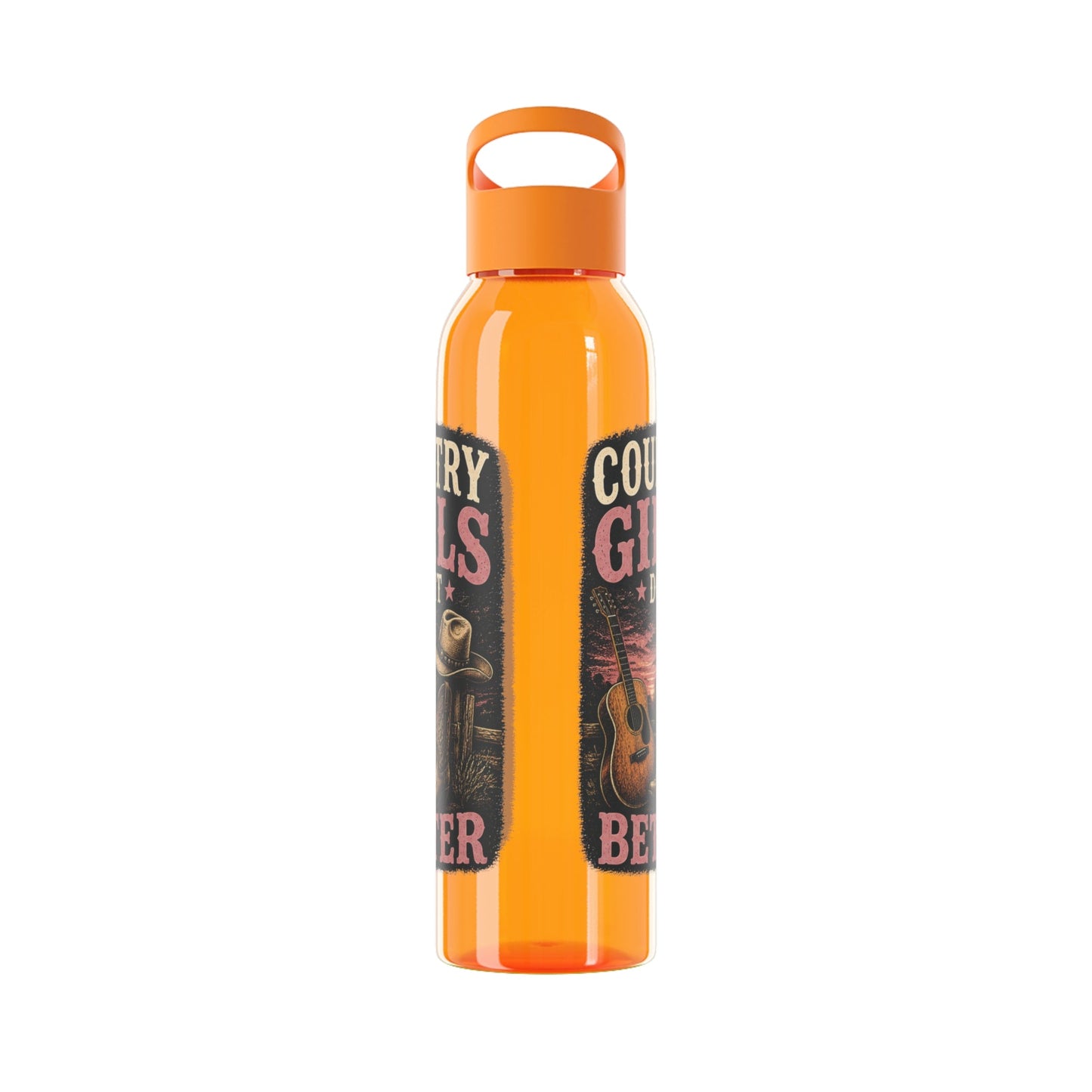 Country Girl Do It Better Water Bottle - SJM Print Store