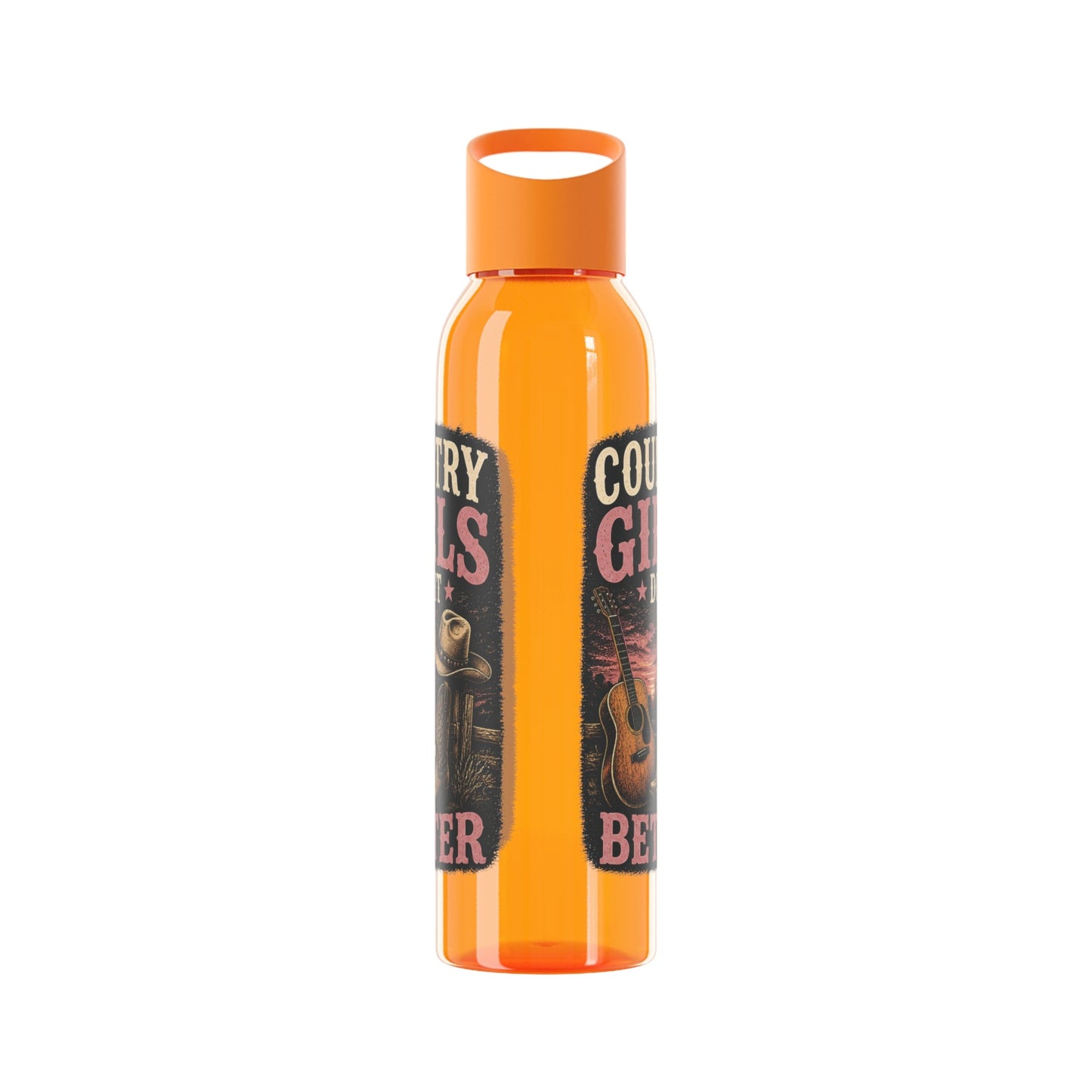 Country Girl Do It Better Water Bottle - SJM Print Store