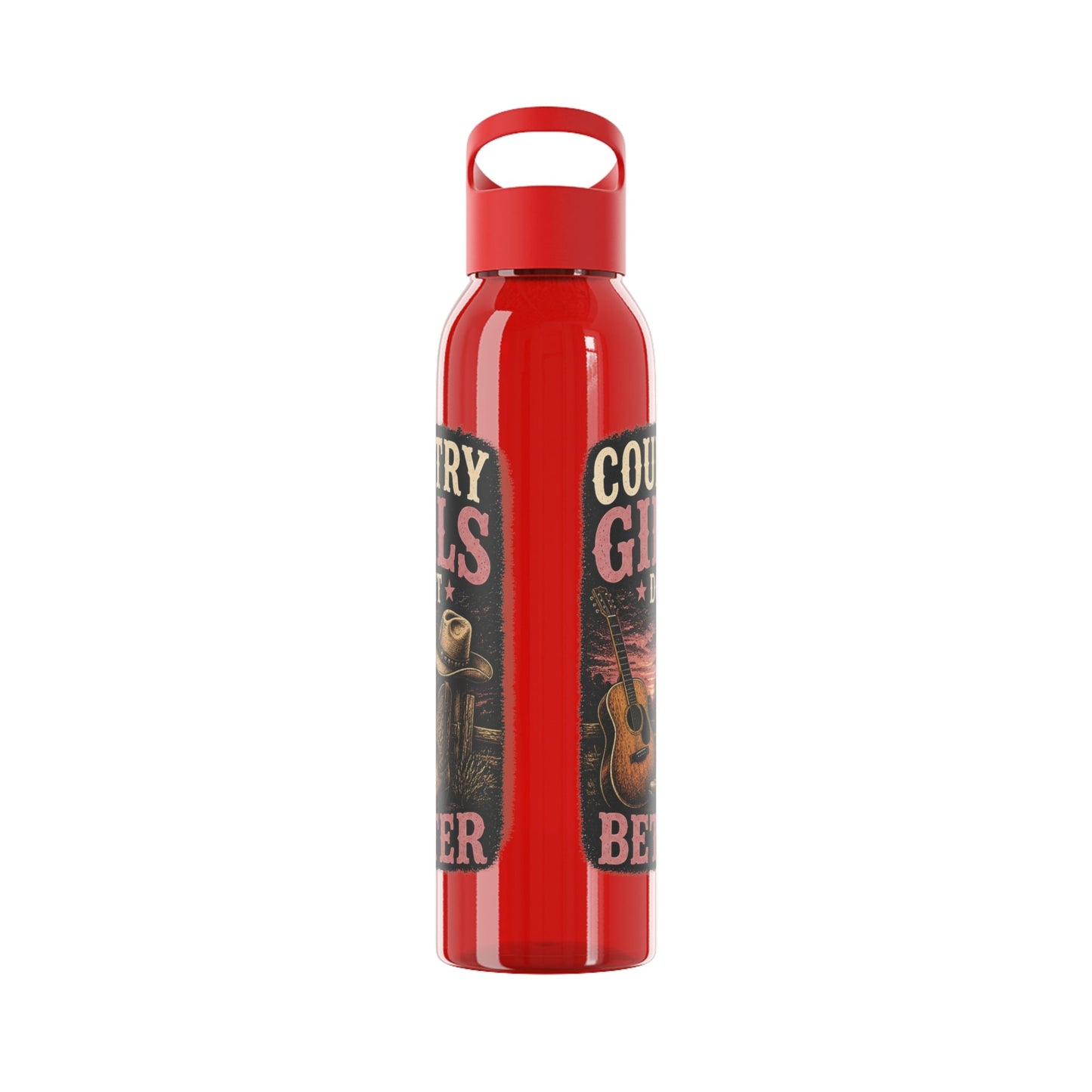 Country Girl Do It Better Water Bottle - SJM Print Store