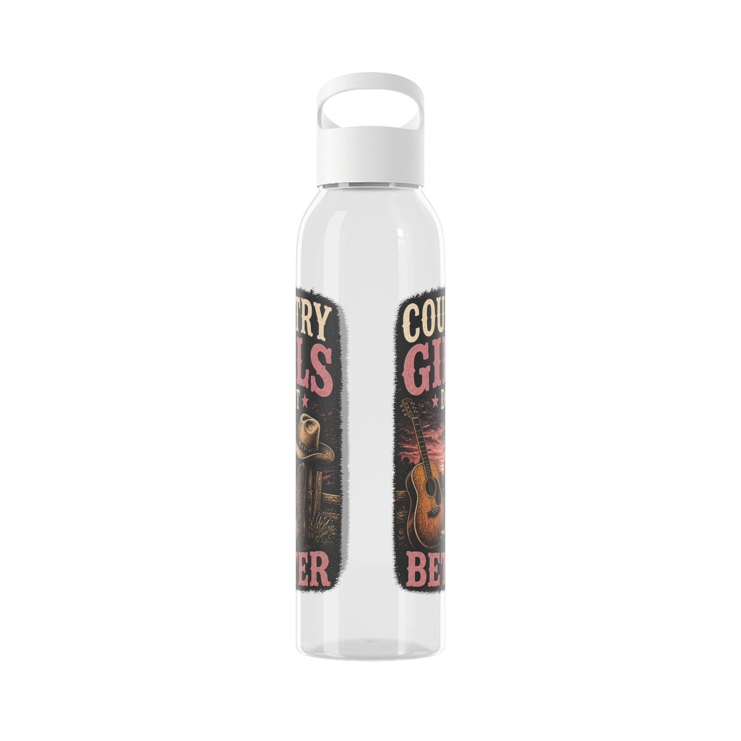 Country Girl Do It Better Water Bottle - SJM Print Store