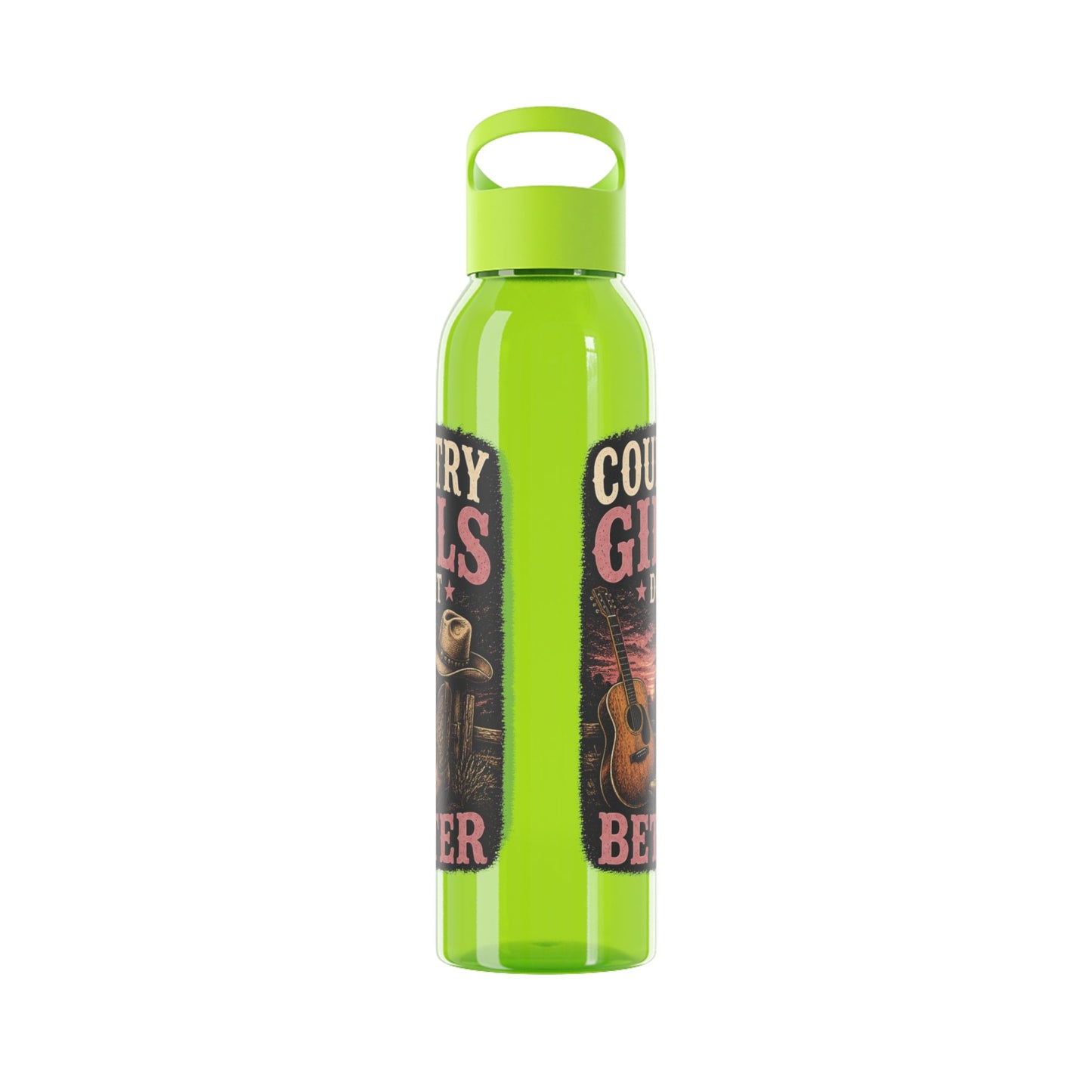 Country Girl Do It Better Water Bottle - SJM Print Store
