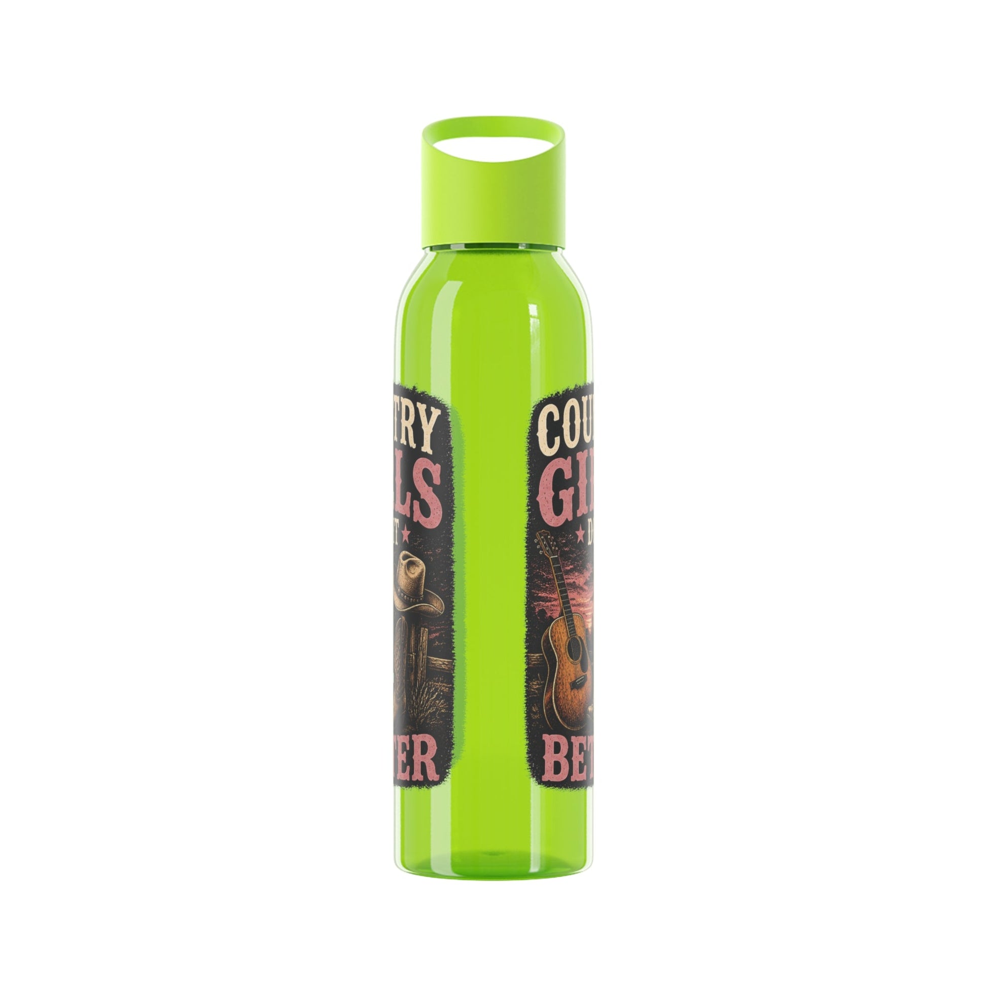 Country Girl Do It Better Water Bottle - SJM Print Store