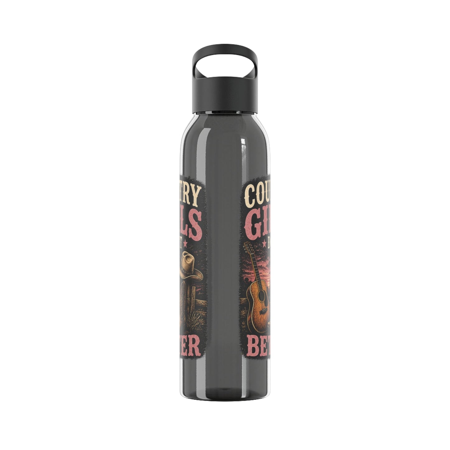 Country Girl Do It Better Water Bottle - SJM Print Store
