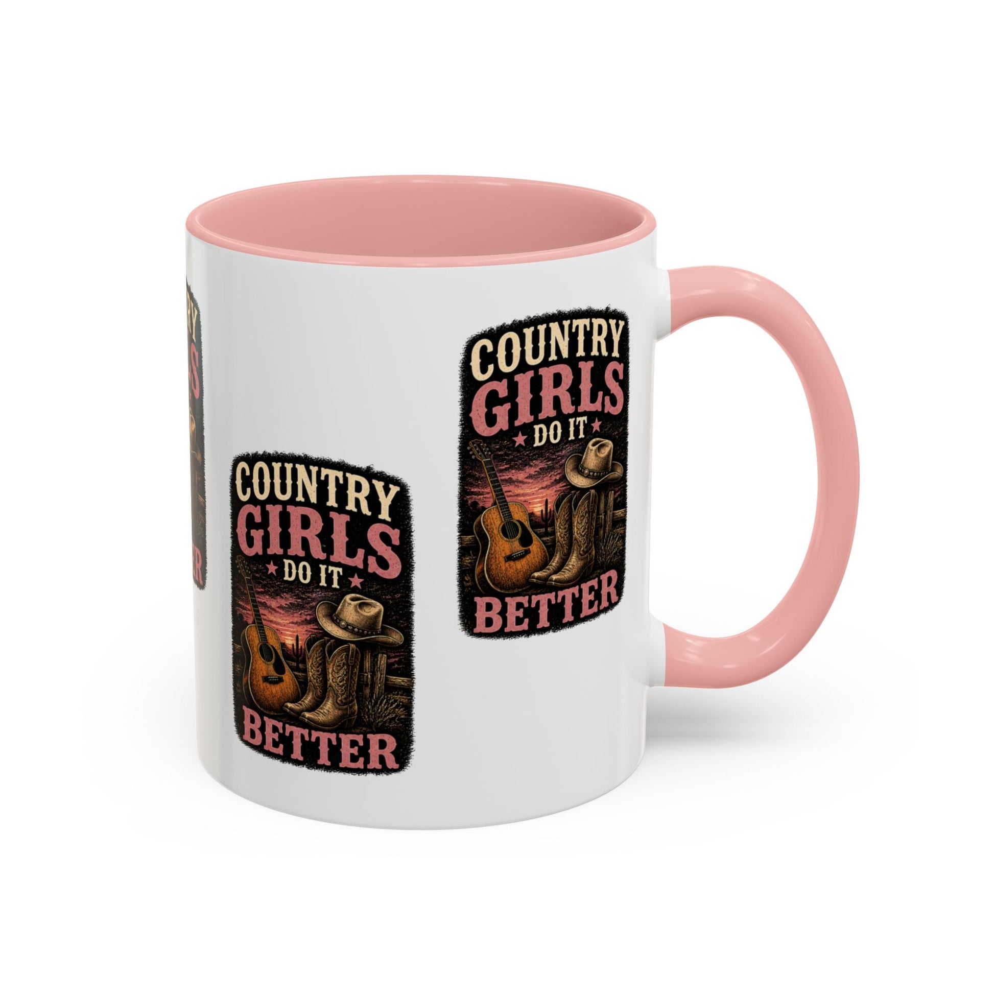 Country Girls Do It Better Accent Mug - SJM Print Store