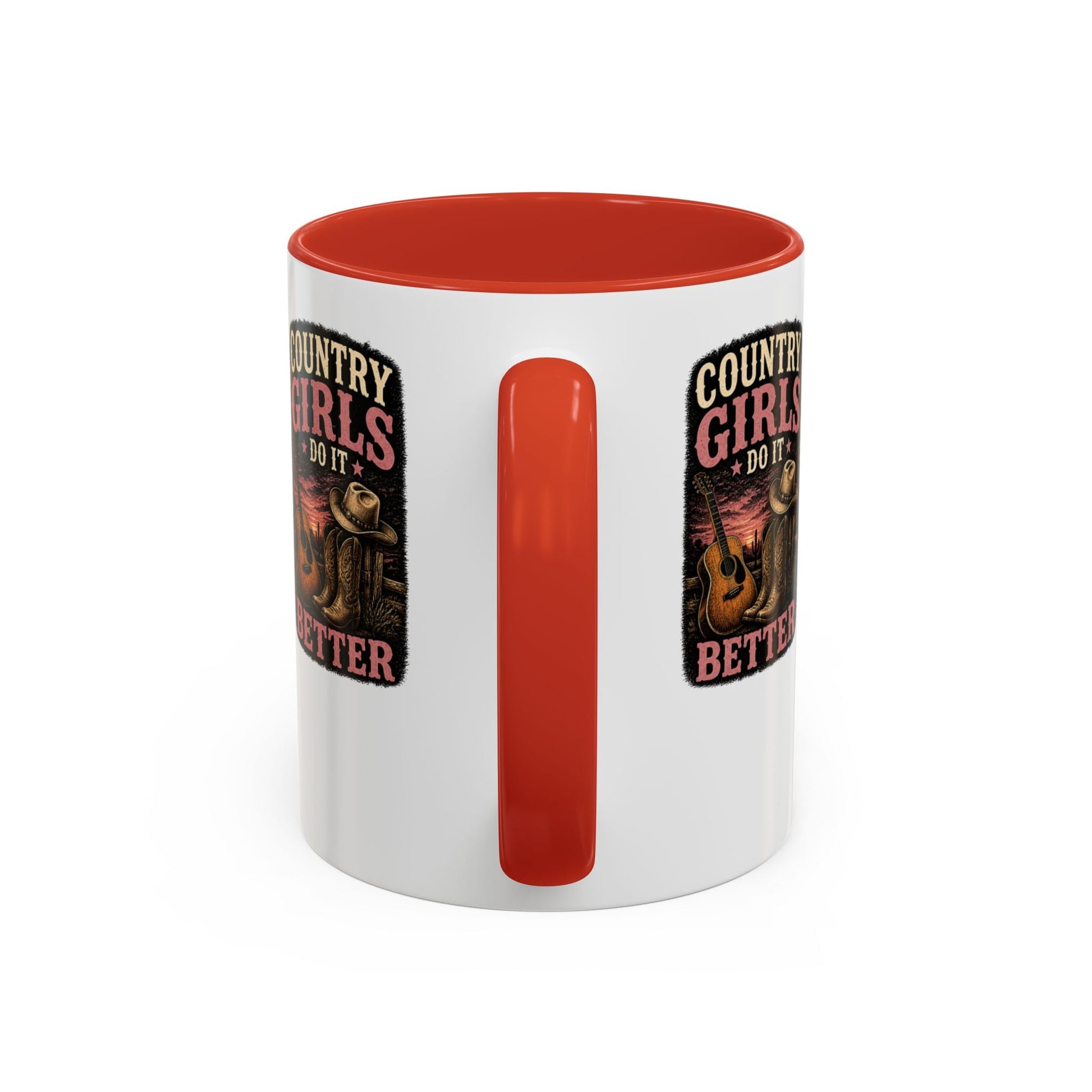Country Girls Do It Better Accent Mug - SJM Print Store