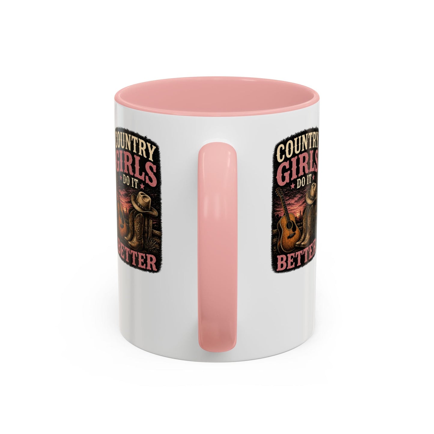 Country Girls Do It Better Accent Mug - SJM Print Store
