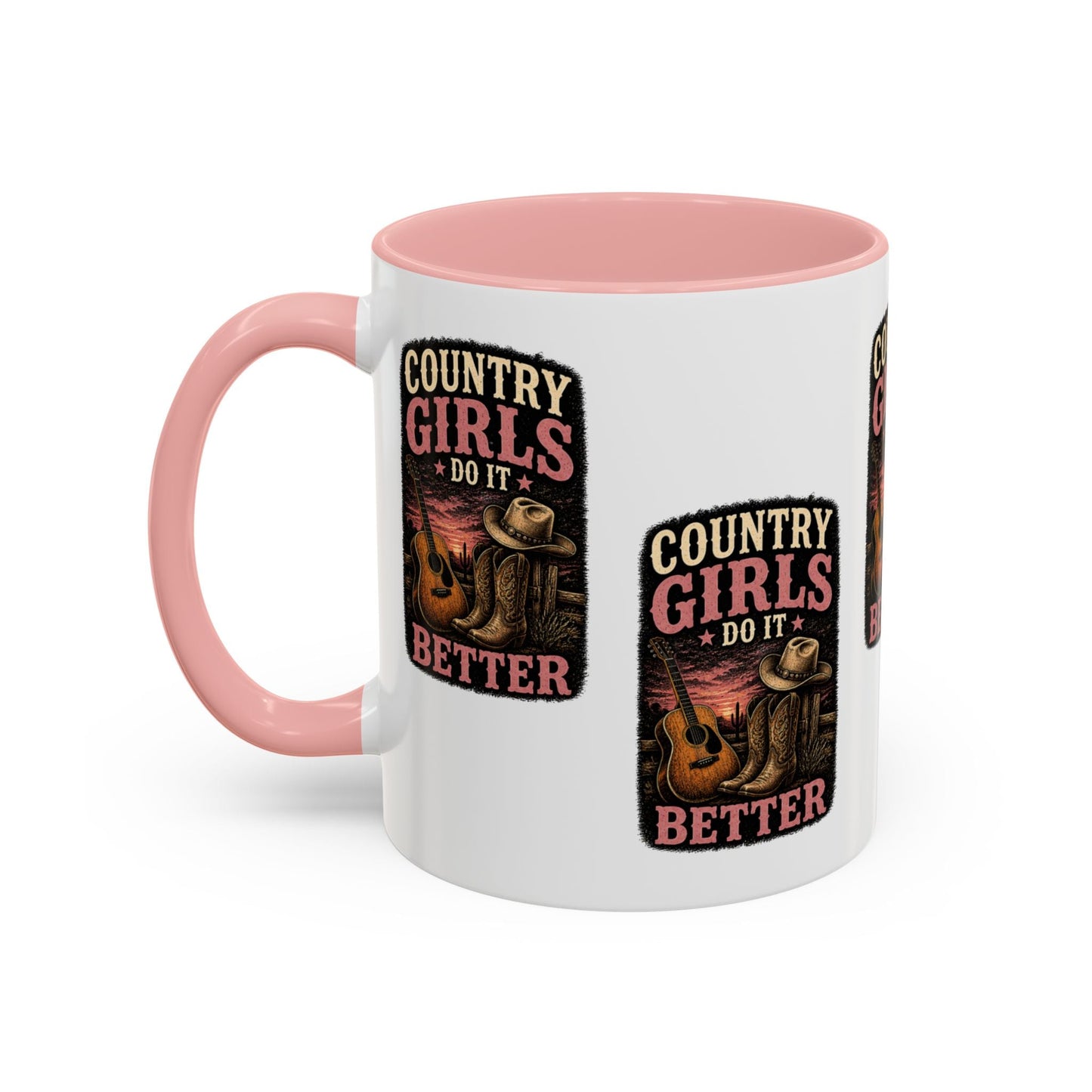 Country Girls Do It Better Accent Mug - SJM Print Store