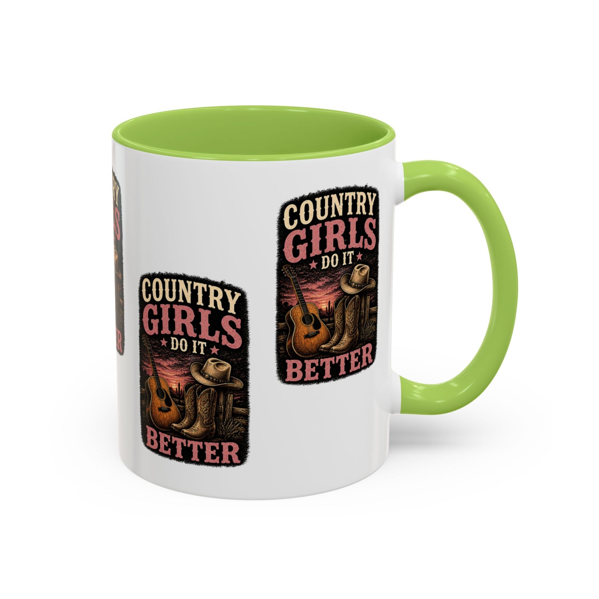Country Girls Do It Better Accent Mug - SJM Print Store