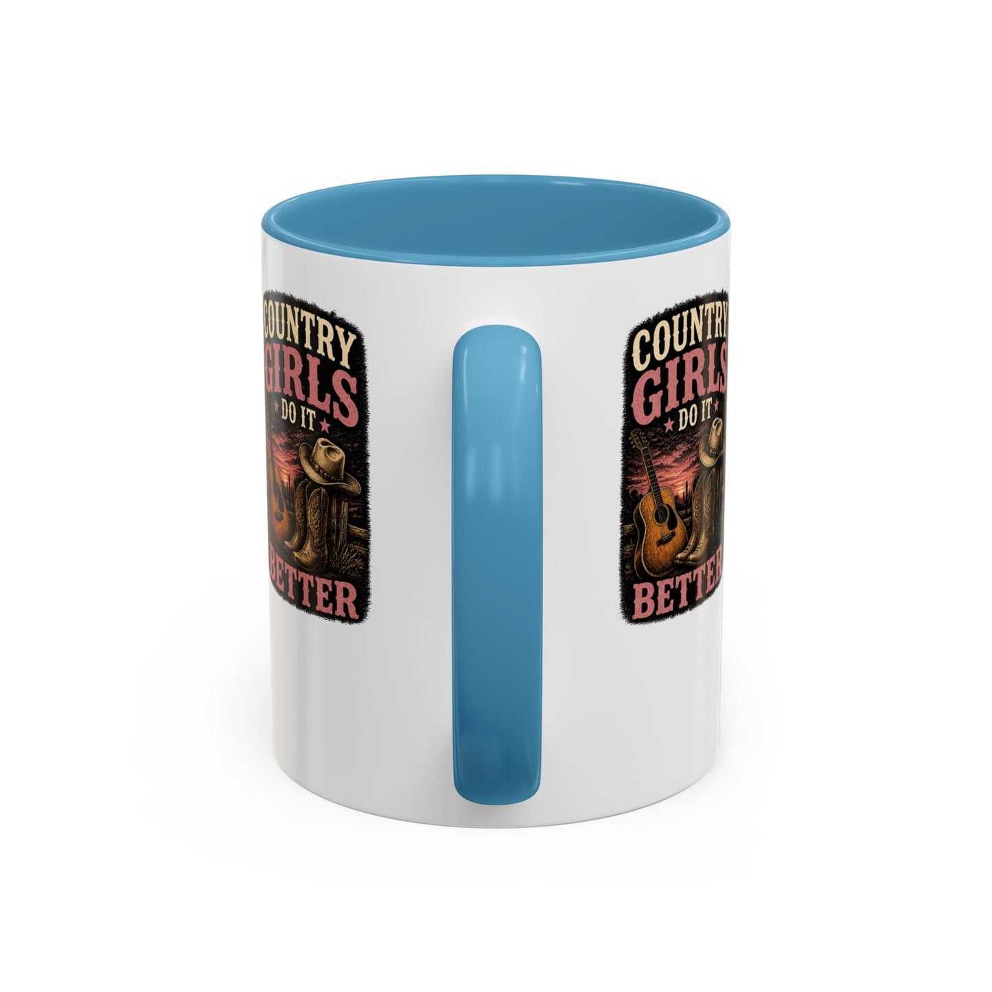 Country Girls Do It Better Accent Mug - SJM Print Store