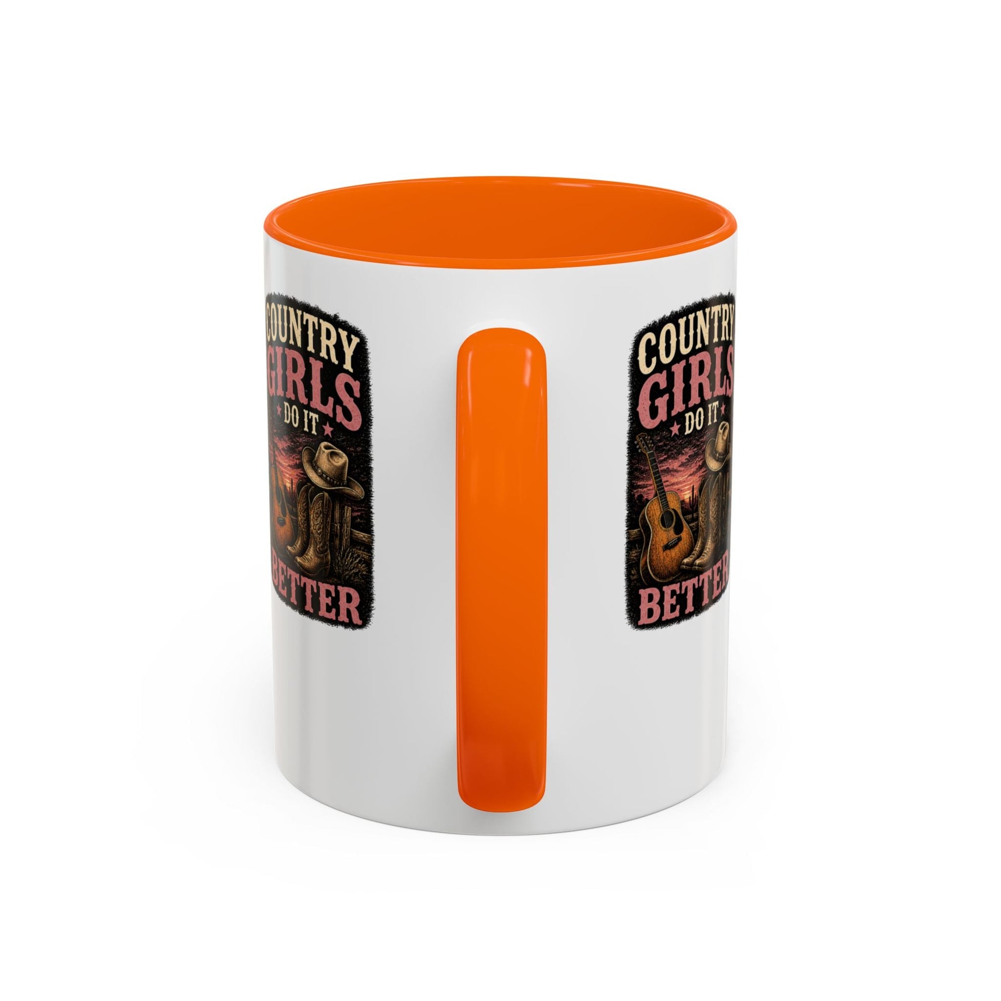 Country Girls Do It Better Accent Mug - SJM Print Store