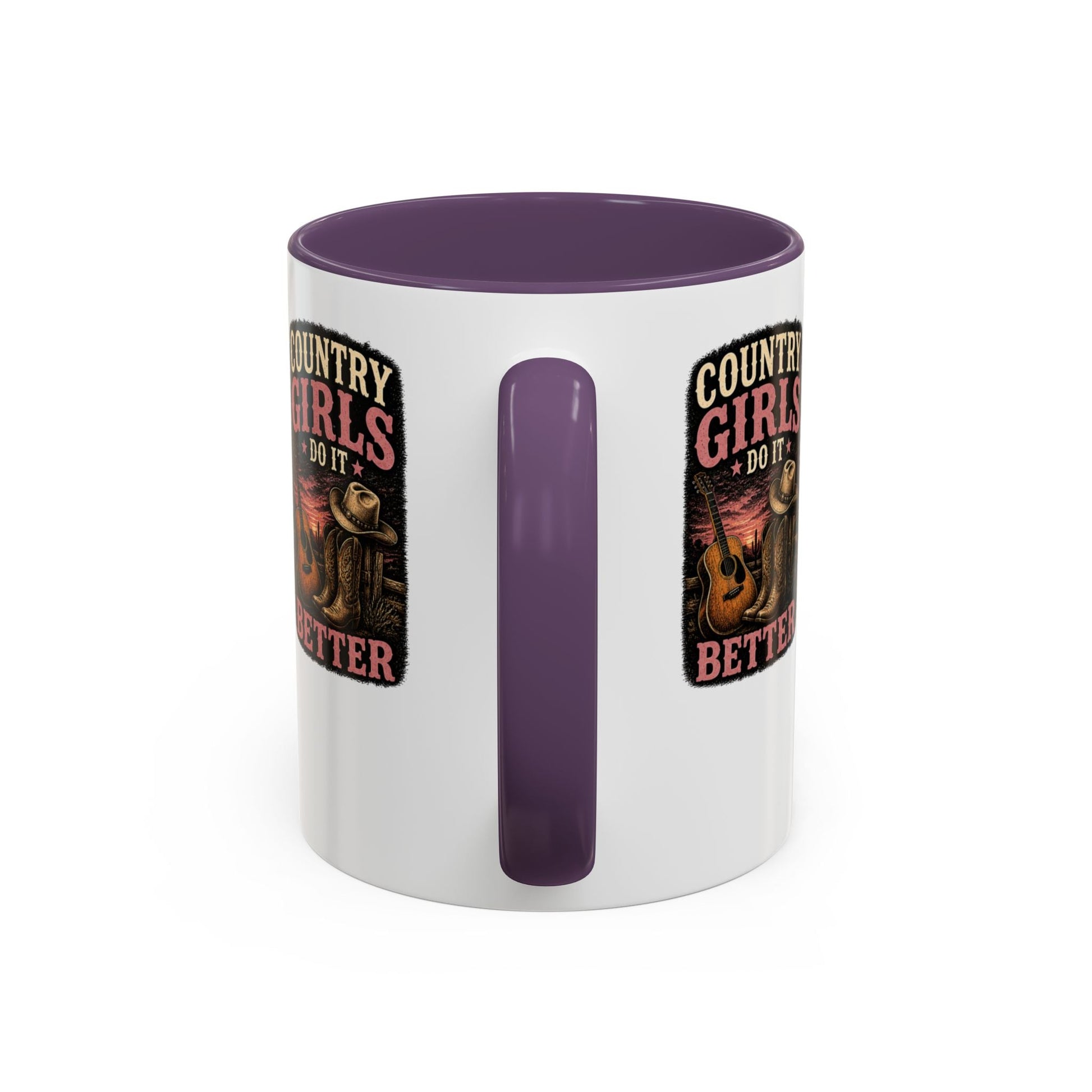 Country Girls Do It Better Accent Mug - SJM Print Store
