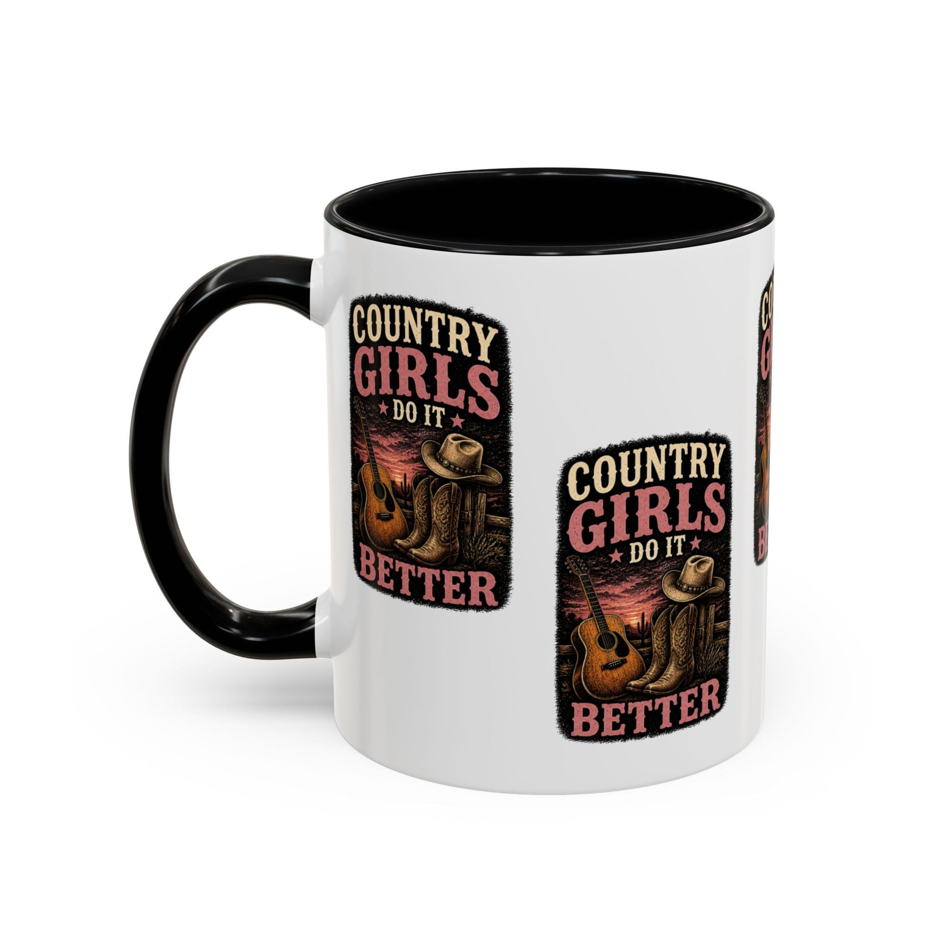 Country Girls Do It Better Accent Mug - SJM Print Store