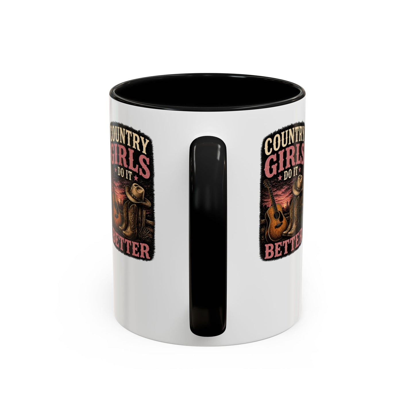 Country Girls Do It Better Accent Mug - SJM Print Store