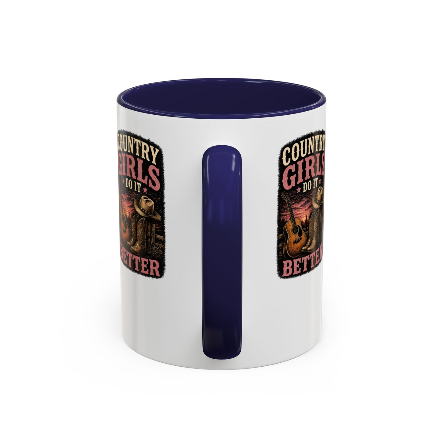 Country Girls Do It Better Accent Mug - SJM Print Store