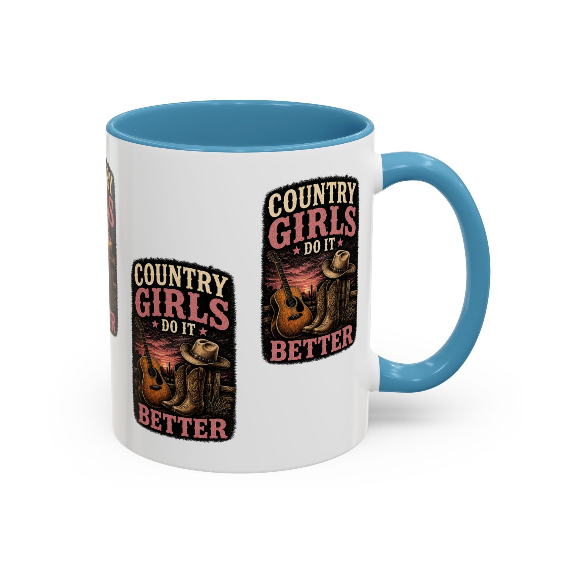 Country Girls Do It Better Accent Mug - SJM Print Store